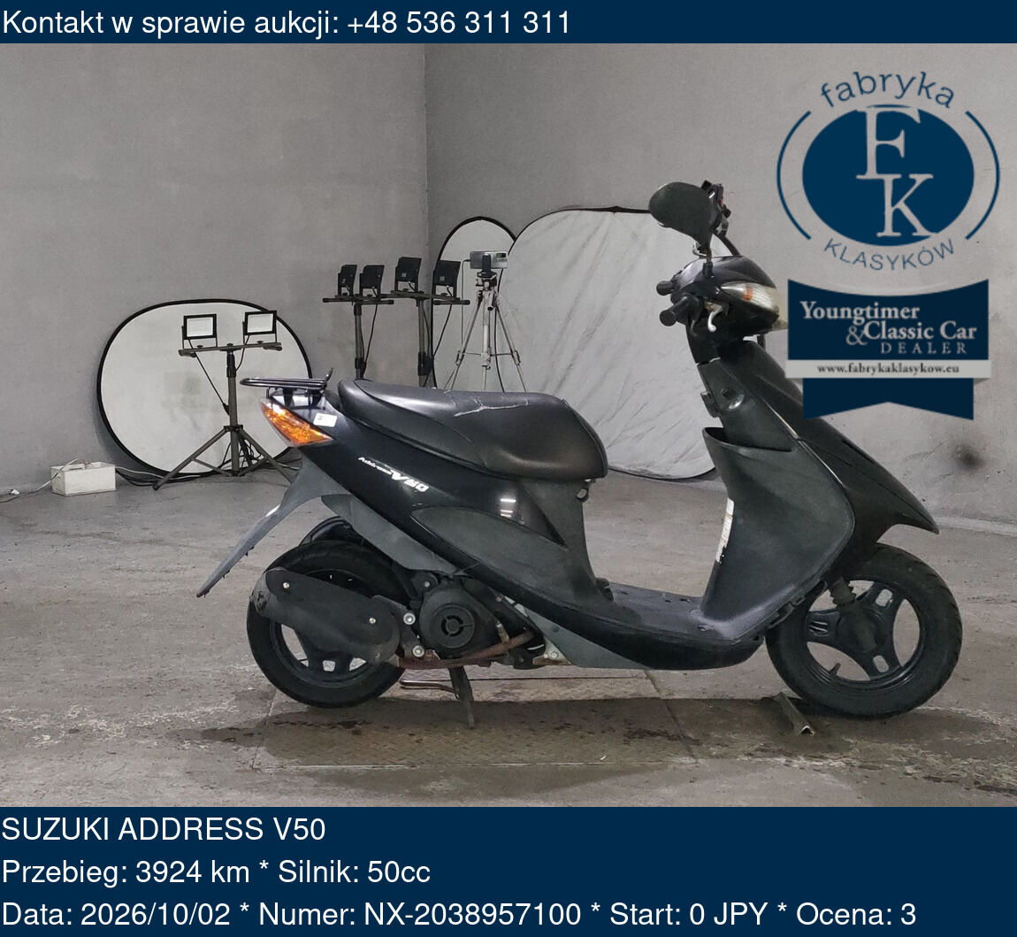 SUZUKI ADDRESS V50  - zdjęcie 2