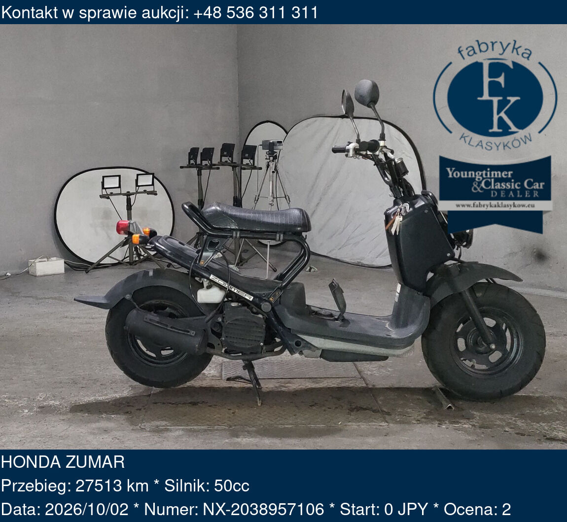 HONDA ZUMAR  - zdjęcie 2