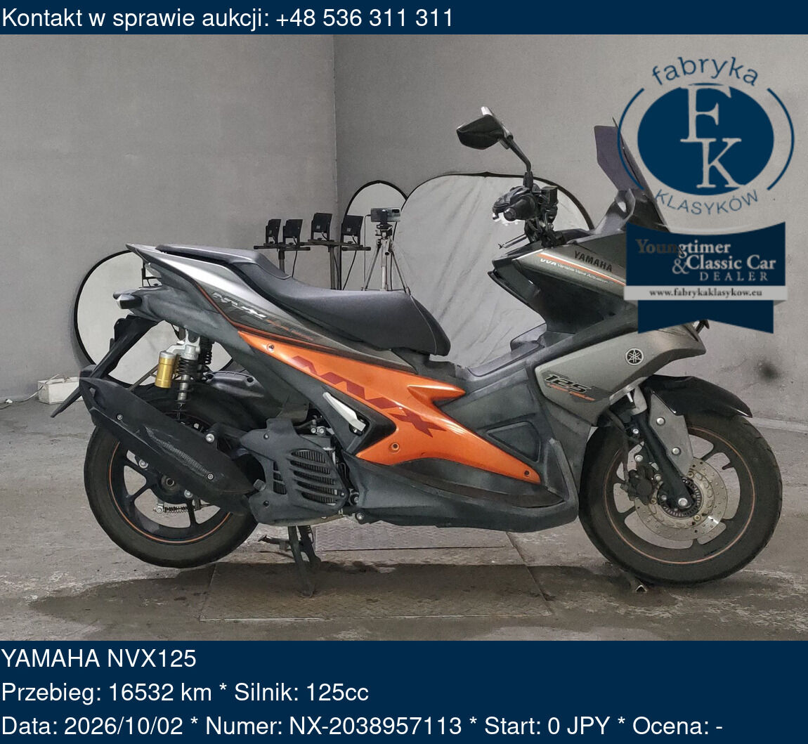 YAMAHA NVX125  - zdjęcie 2