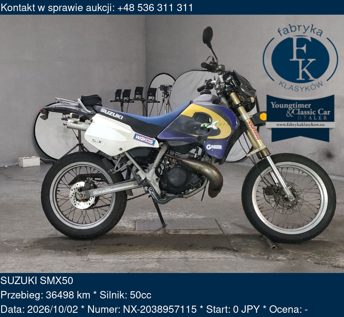 SUZUKI SMX50  - zdjęcie 2