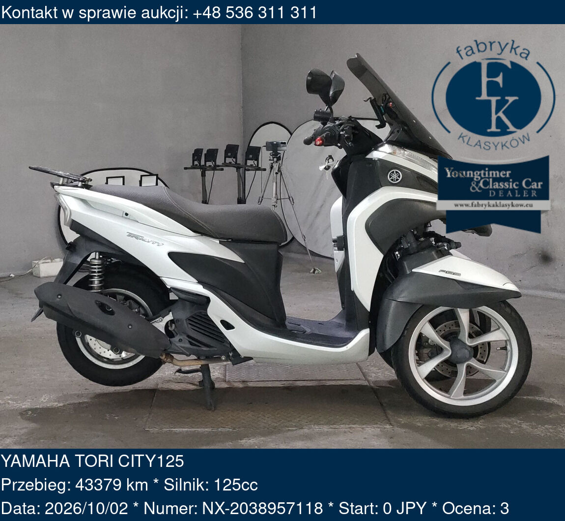 YAMAHA TORI CITY125  - zdjęcie 2