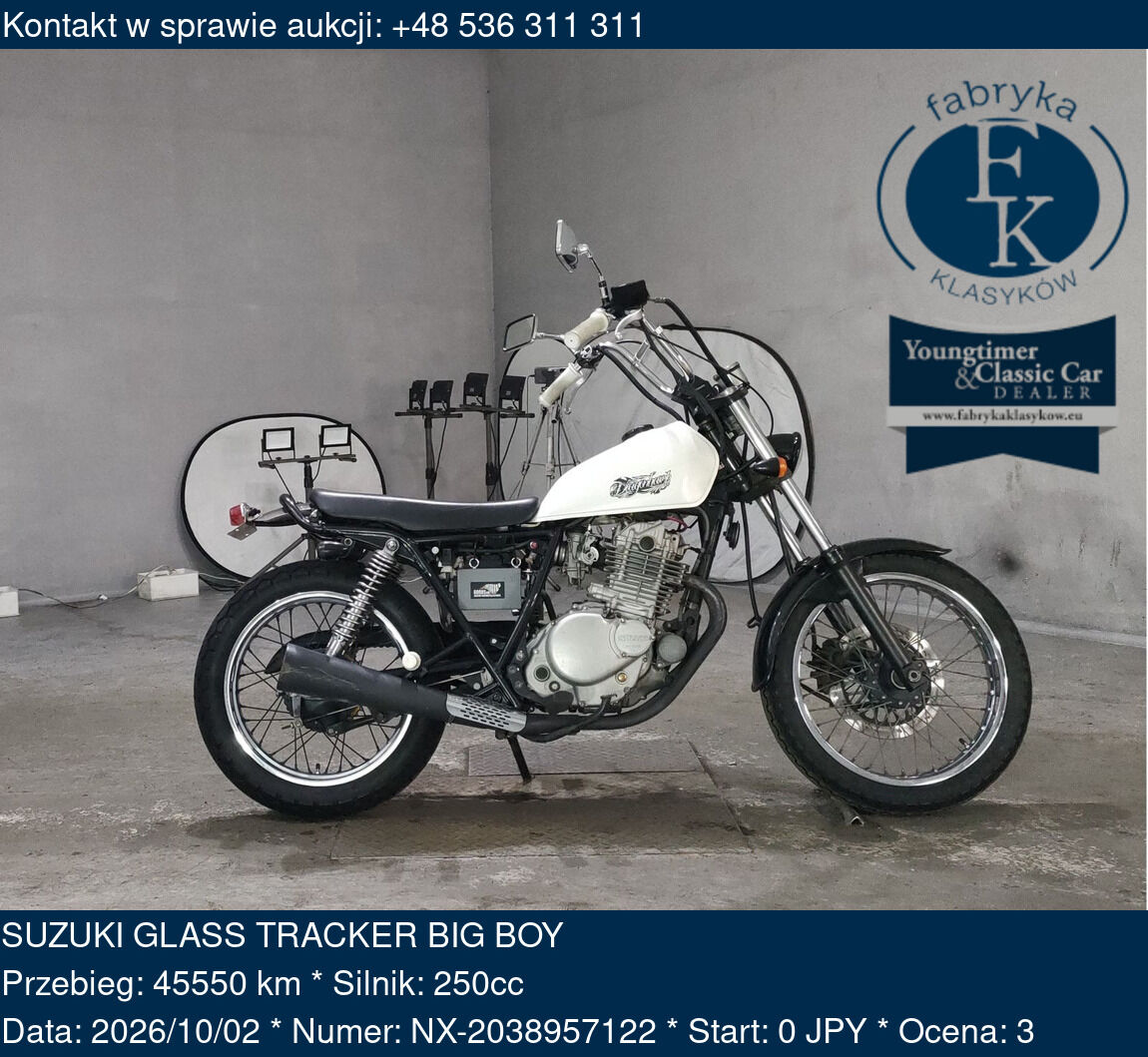 SUZUKI GLASS TRACKER BIG BOY  - zdjęcie 2