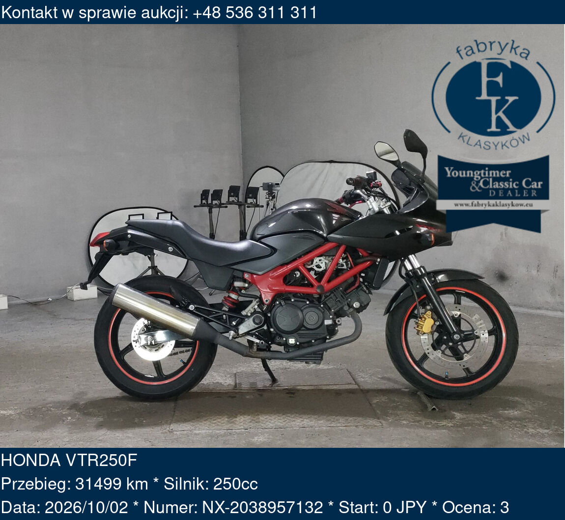 HONDA VTR250F  - zdjęcie 2