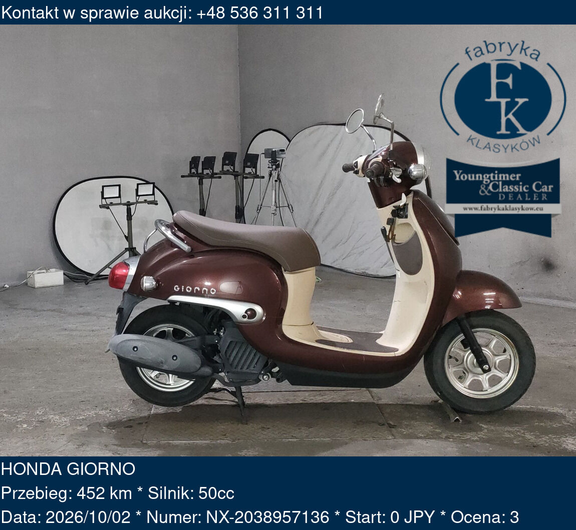 HONDA GIORNO  - zdjęcie 2