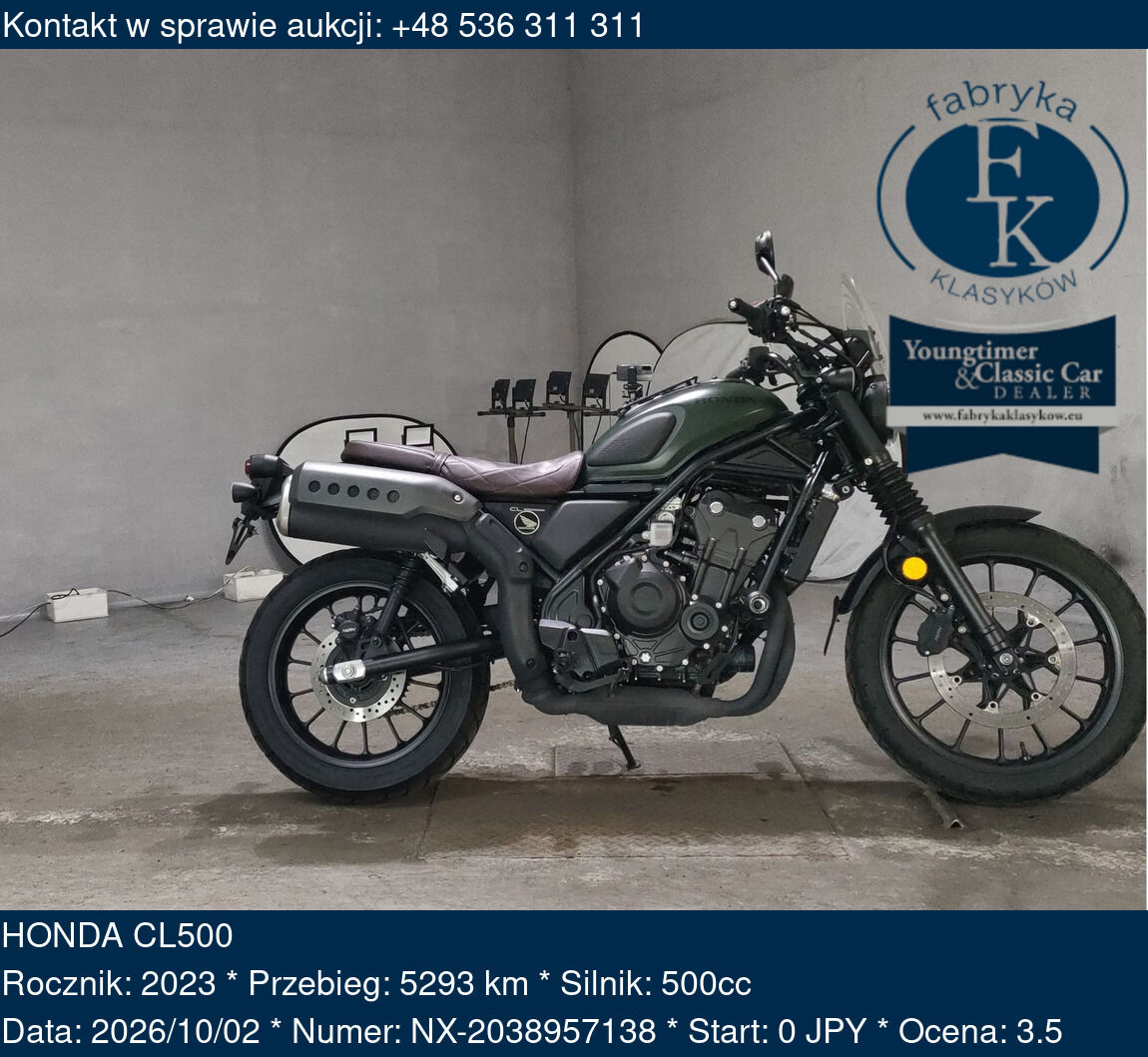 HONDA CL500 2023 - zdjęcie 2