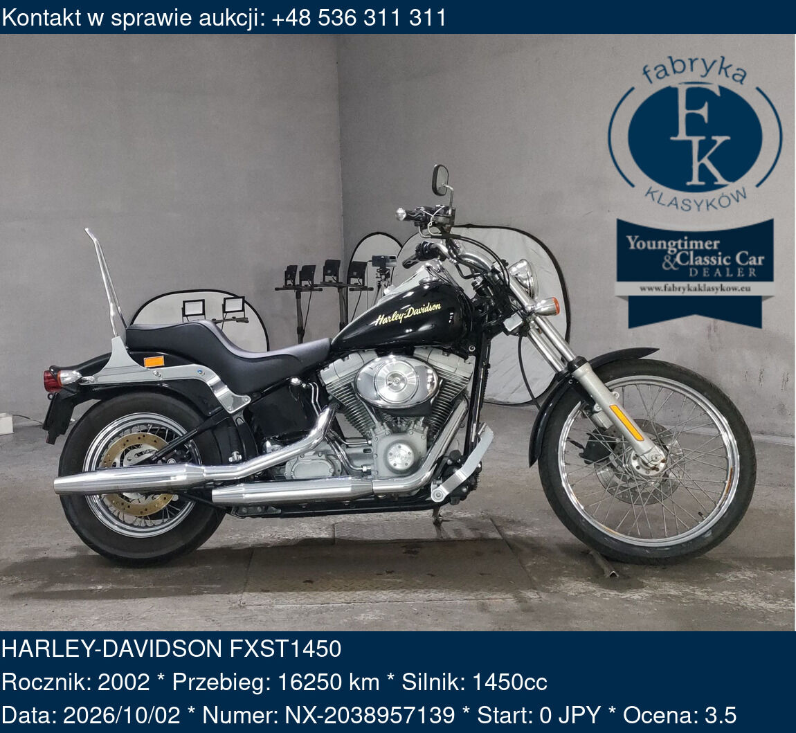 HARLEY-DAVIDSON FXST1450 2002 - zdjęcie 2