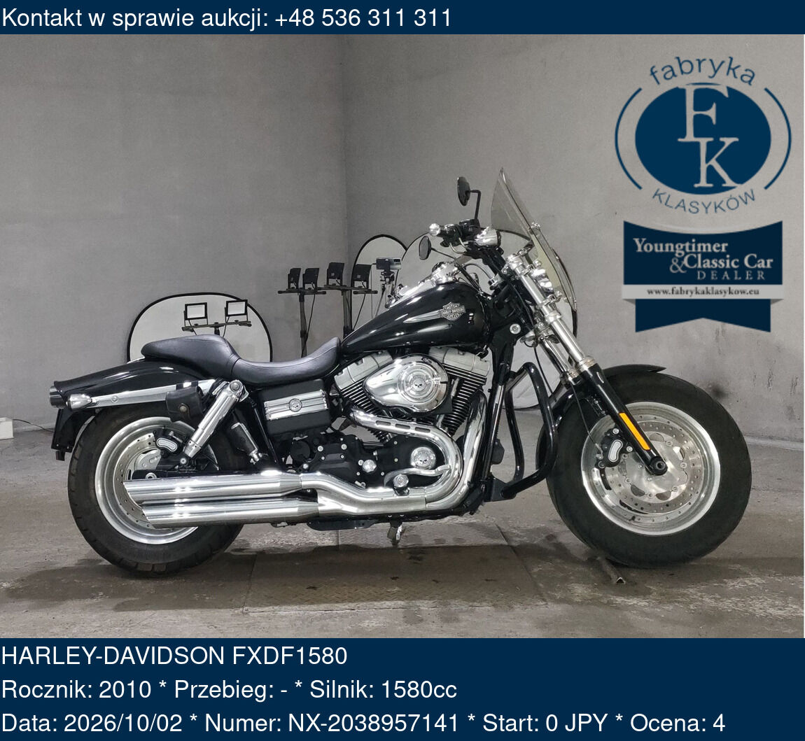HARLEY-DAVIDSON FXDF1580 2010 - zdjęcie 2
