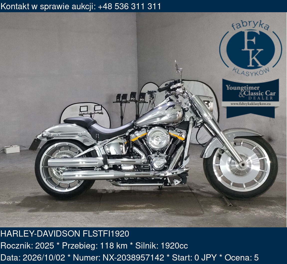 HARLEY-DAVIDSON FLSTFI1920 2025 - zdjęcie 2