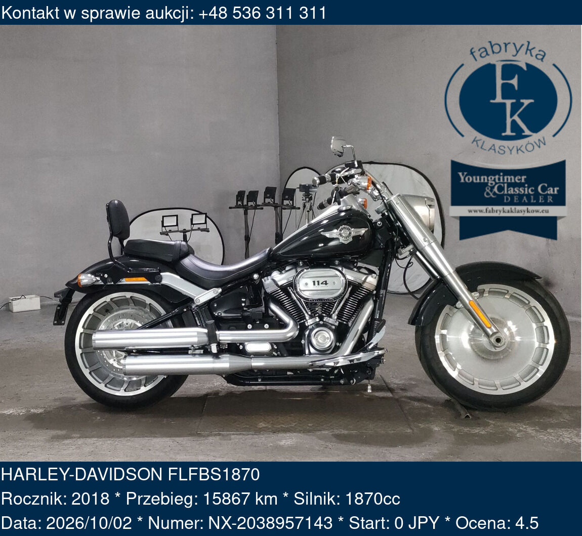 HARLEY-DAVIDSON FLFBS1870 2018 - zdjęcie 2