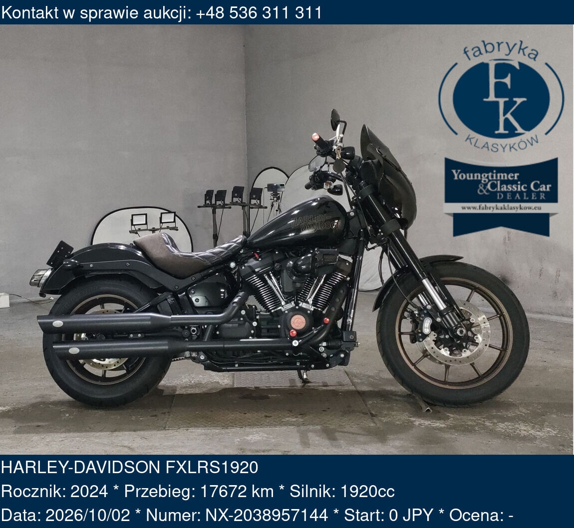 HARLEY-DAVIDSON FXLRS1920 2024 - zdjęcie 2