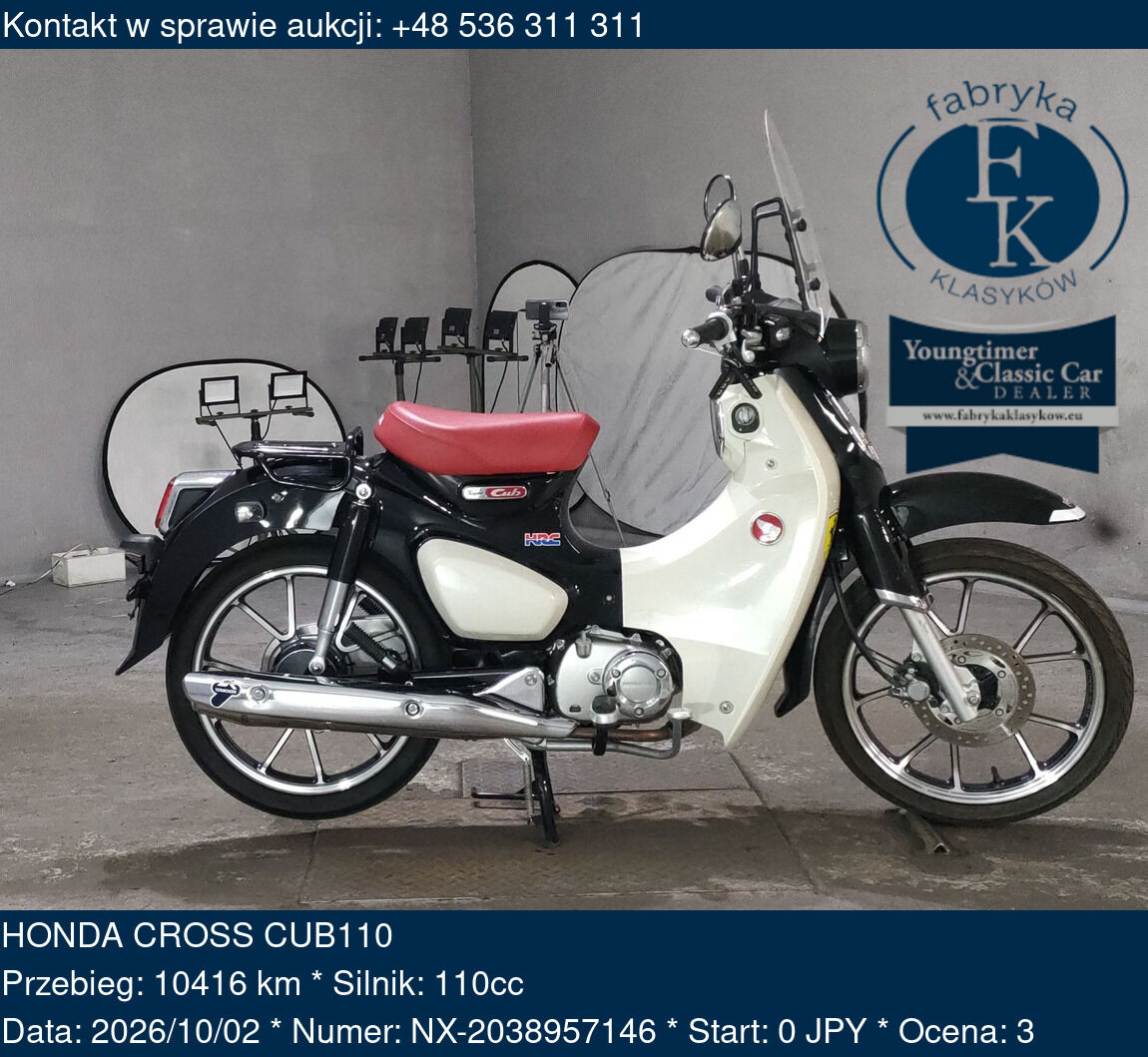 HONDA CROSS CUB110  - zdjęcie 2