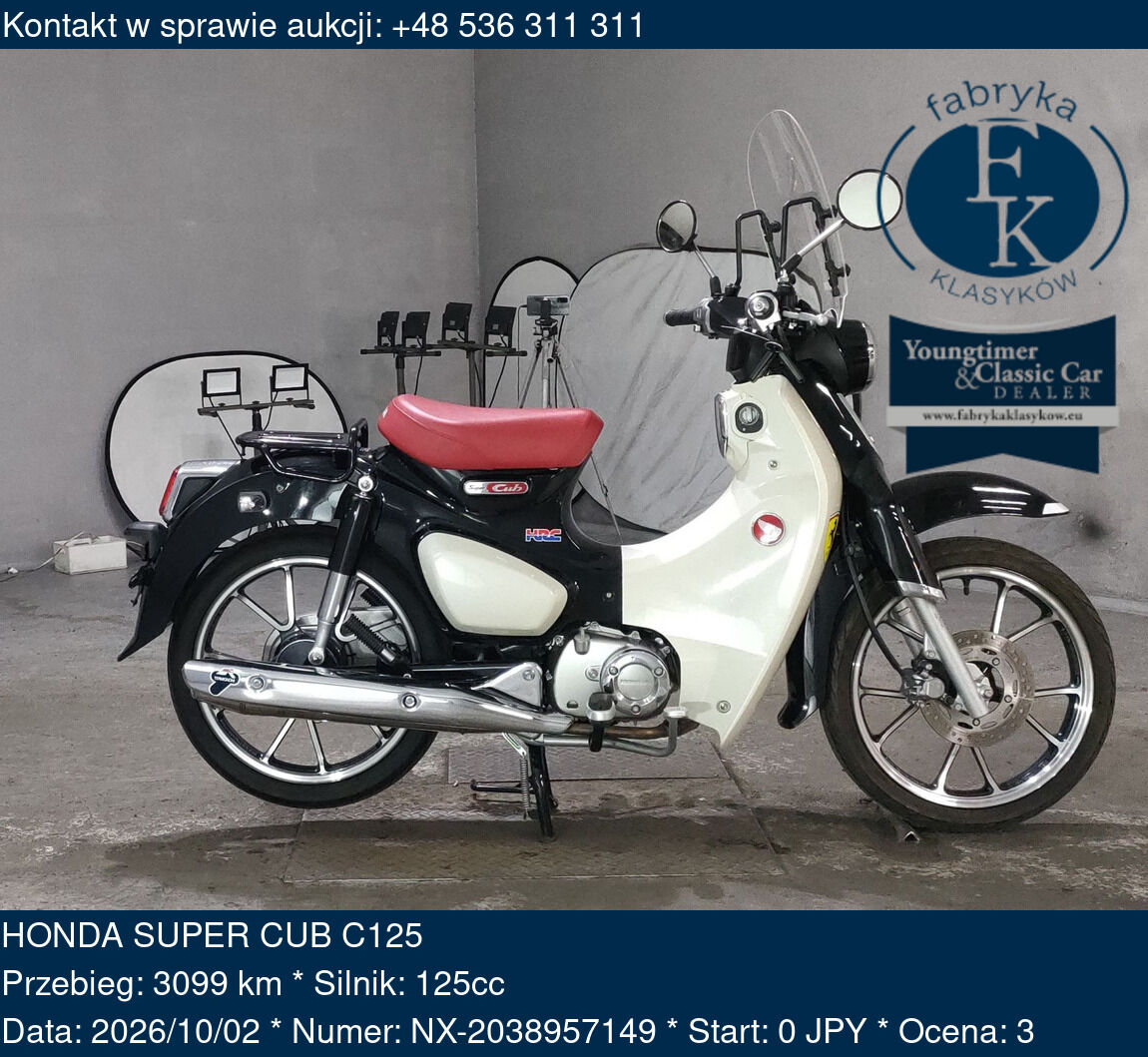 HONDA SUPER CUB C125  - zdjęcie 2