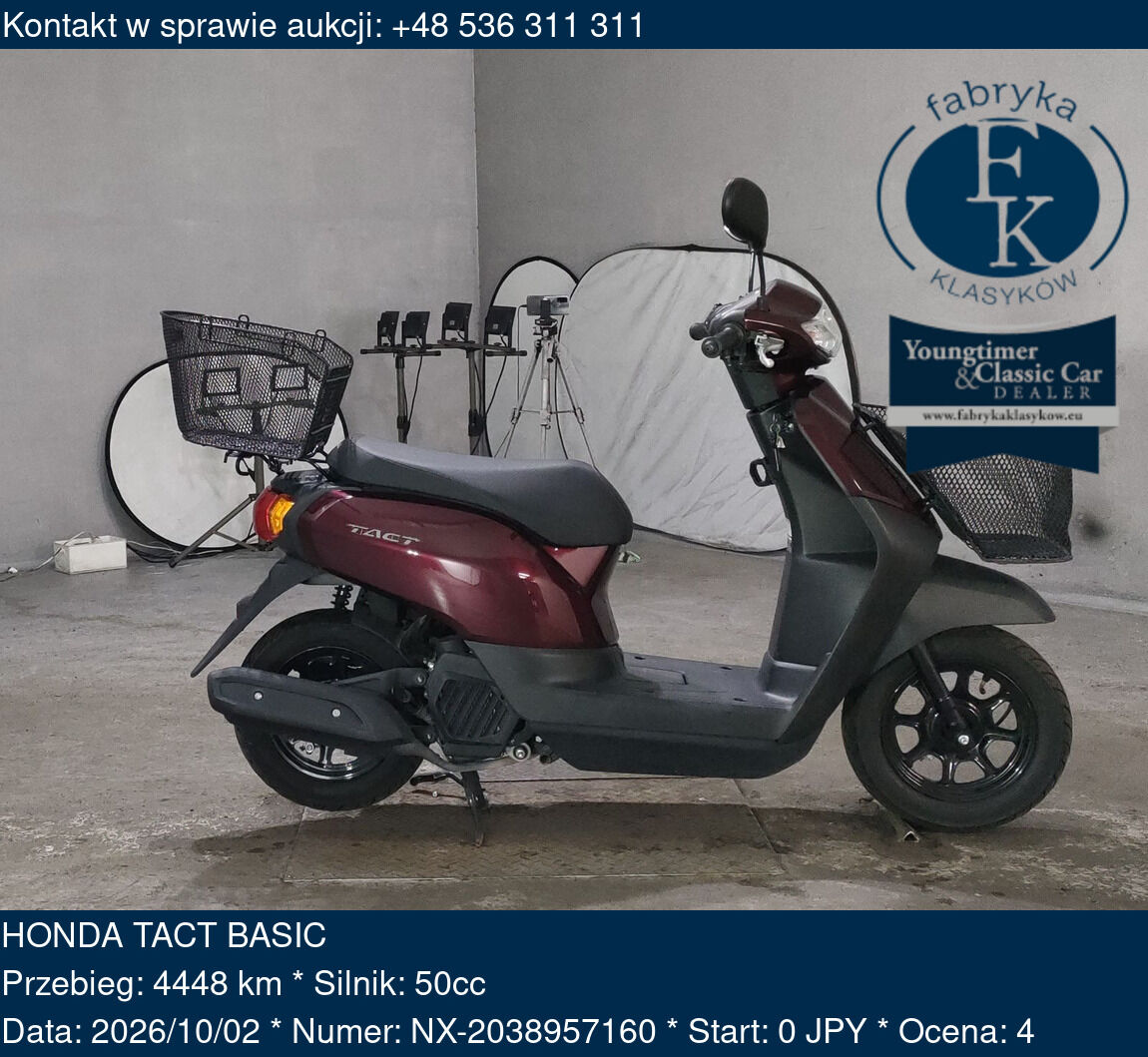 HONDA TACT BASIC  - zdjęcie 2