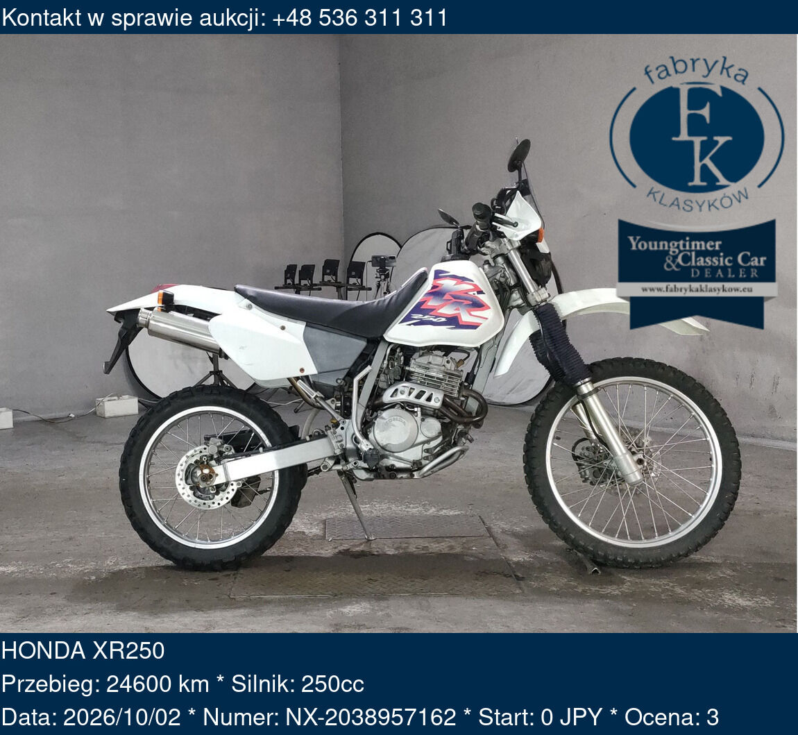 HONDA XR250  - zdjęcie 2