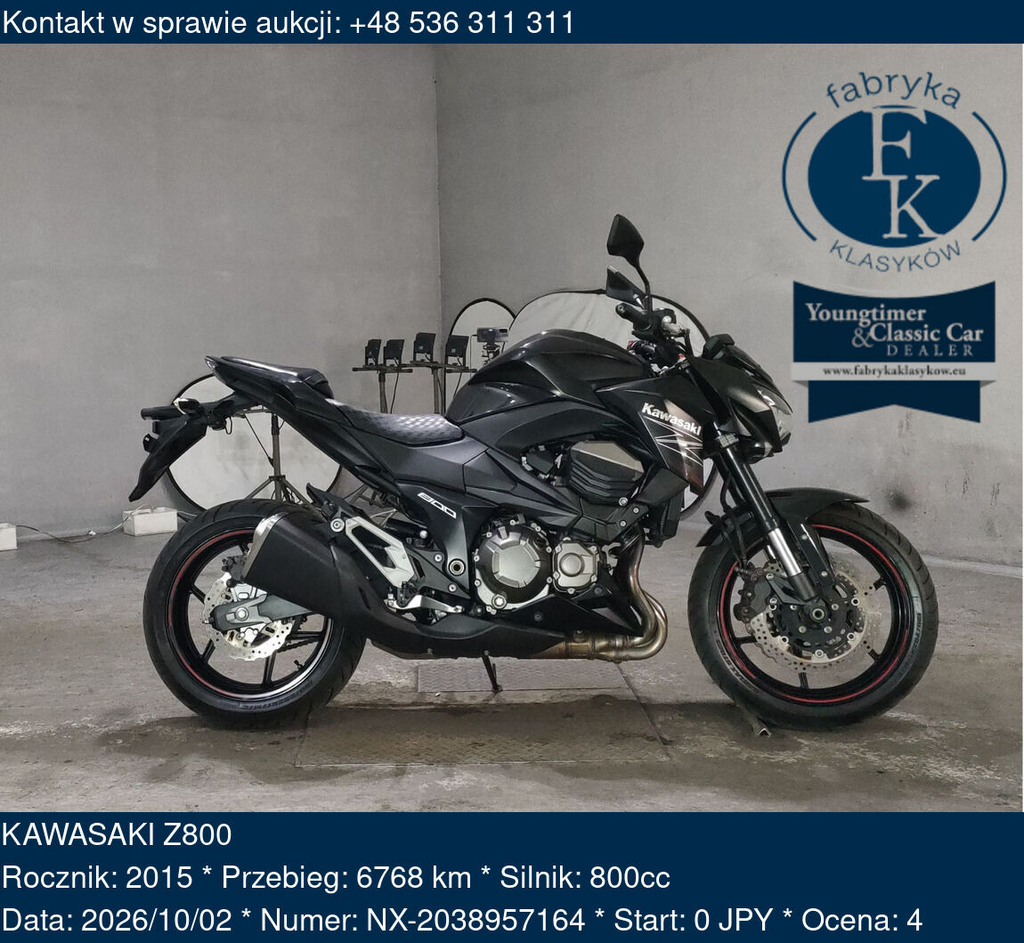 KAWASAKI Z800 2015 - zdjęcie 2