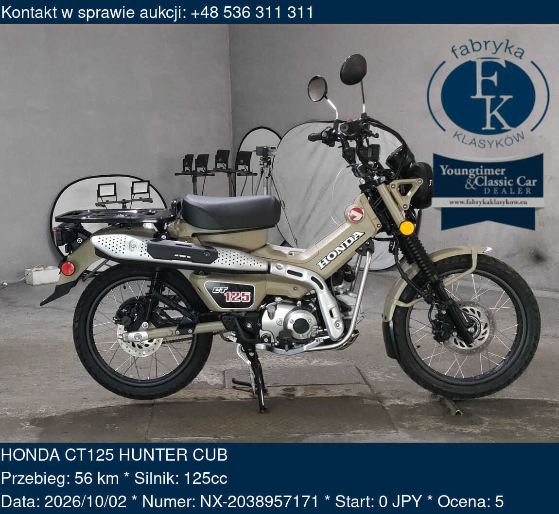 HONDA CT125 HUNTER CUB  - zdjęcie 2
