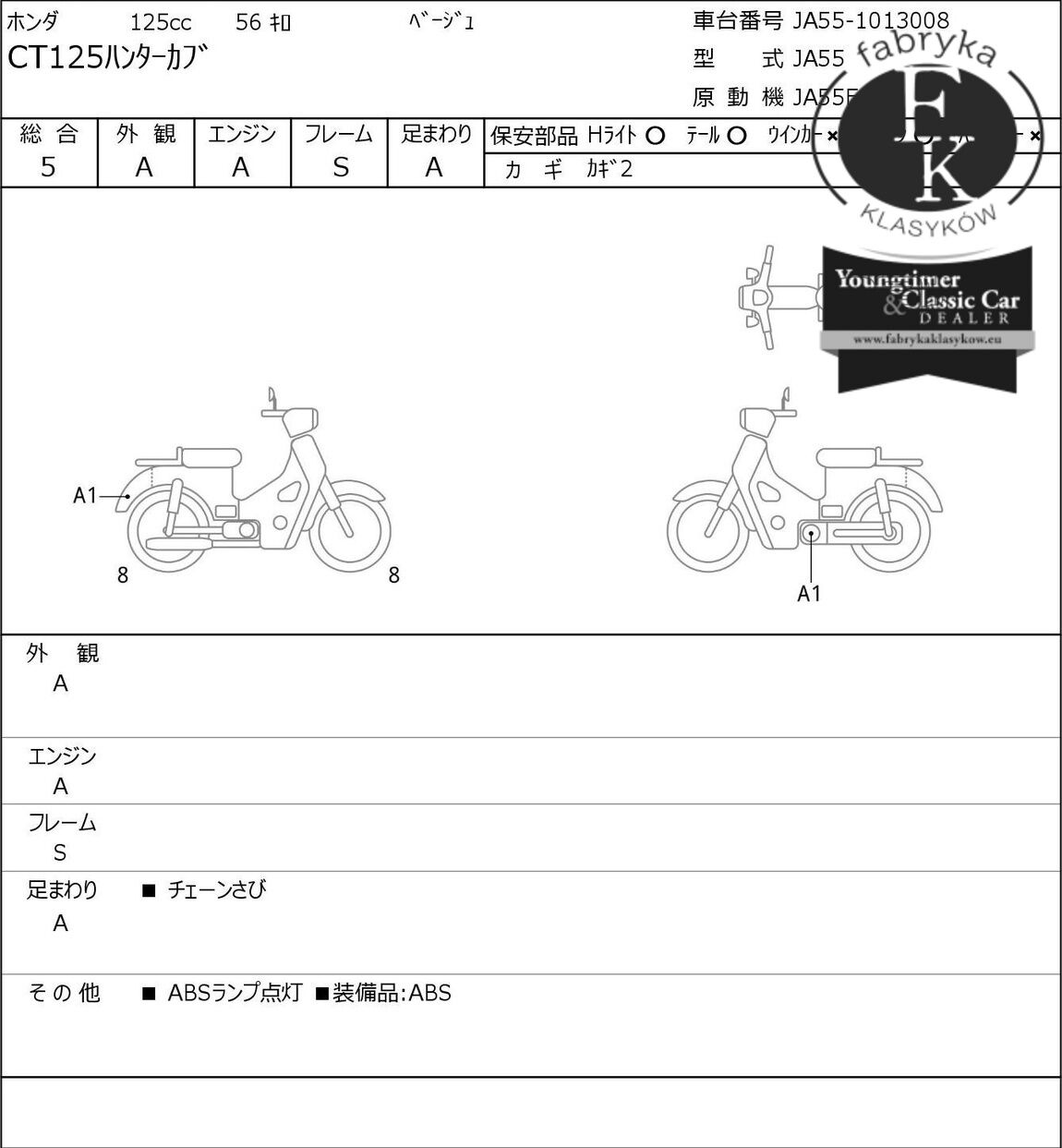 HONDA CT125 HUNTER CUB  - zdjęcie 7