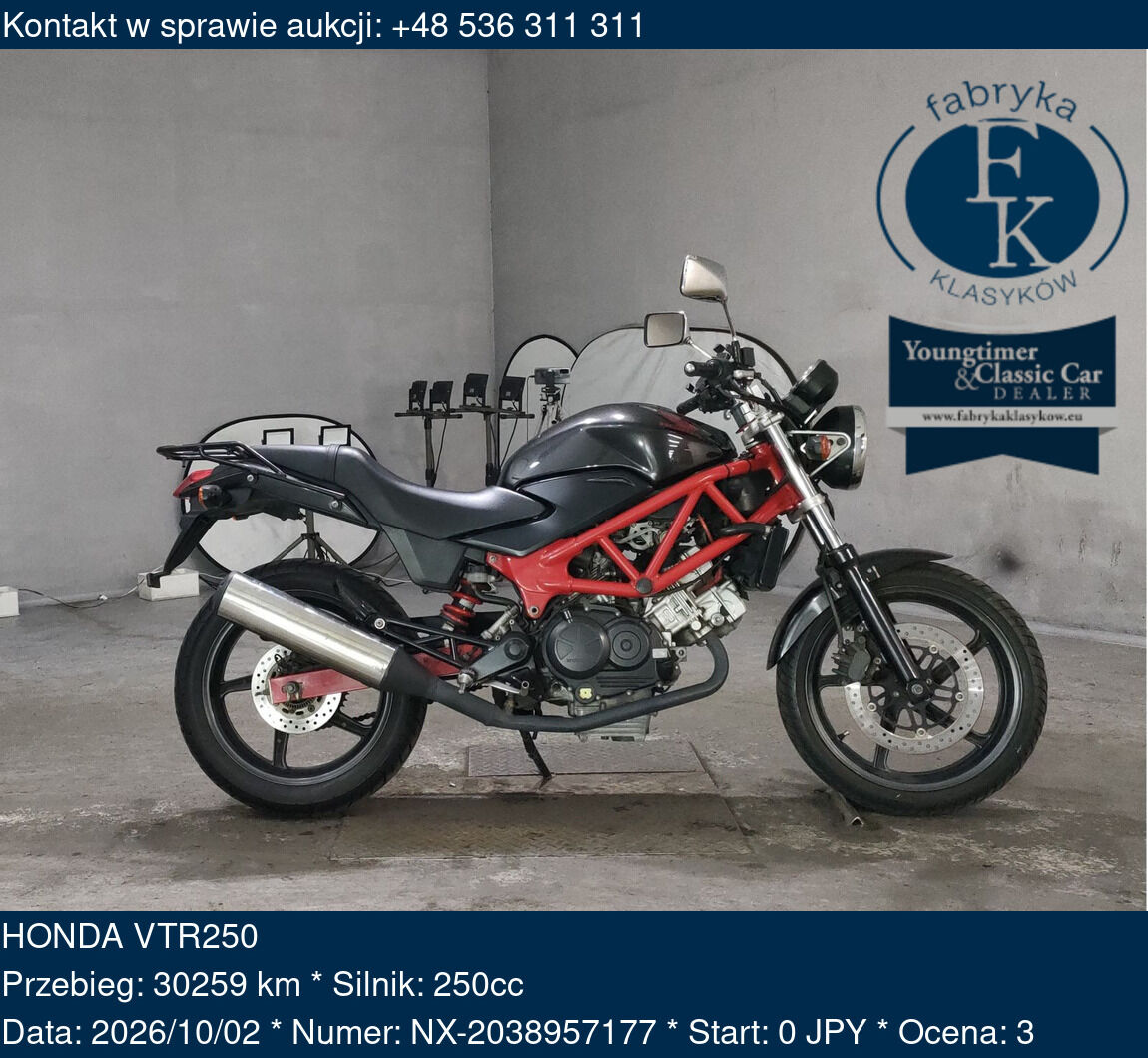 HONDA VTR250  - zdjęcie 2