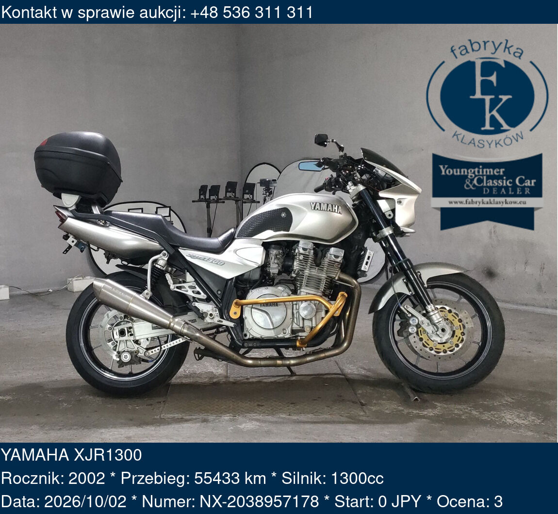 YAMAHA XJR1300 2002 - zdjęcie 2