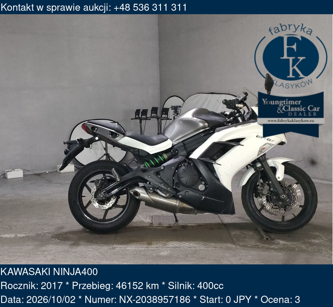 KAWASAKI NINJA400 2017 - zdjęcie 2