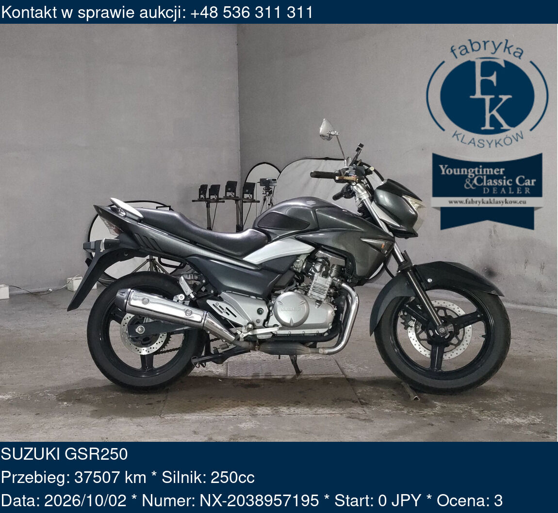 SUZUKI GSR250  - zdjęcie 2
