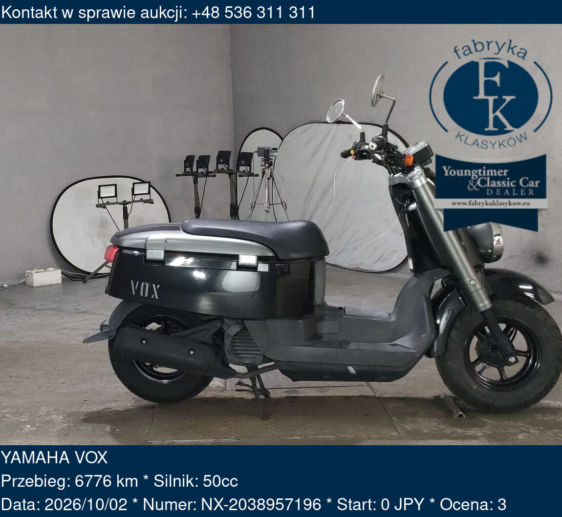 YAMAHA VOX  - zdjęcie 2