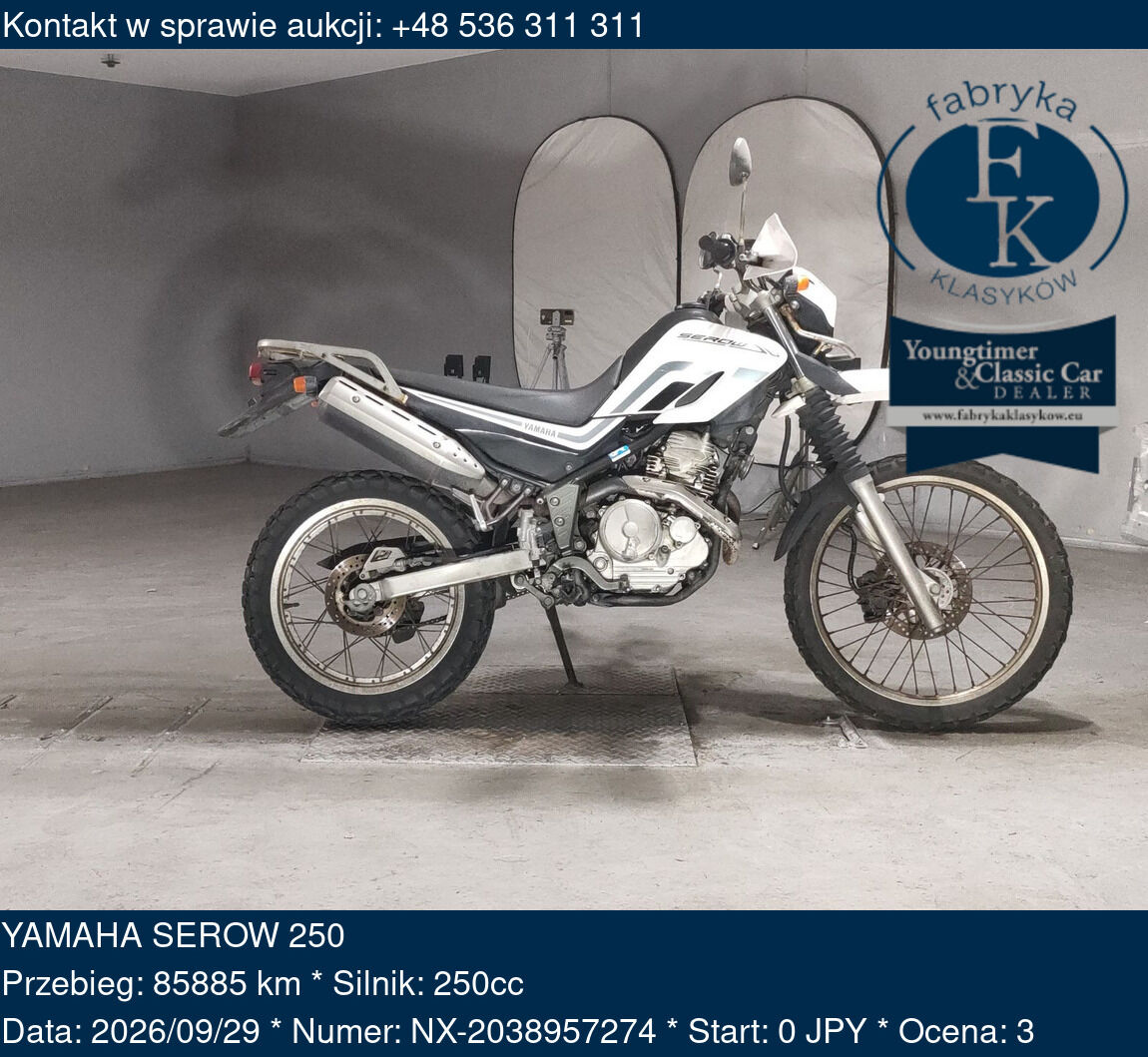 YAMAHA SEROW 250  - zdjęcie 2