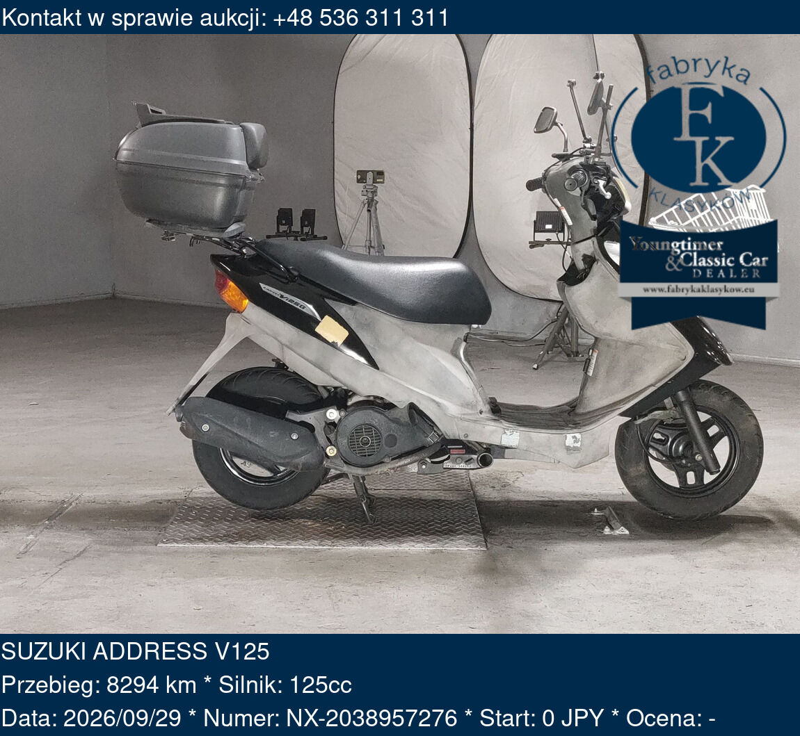 SUZUKI ADDRESS V125  - zdjęcie 2