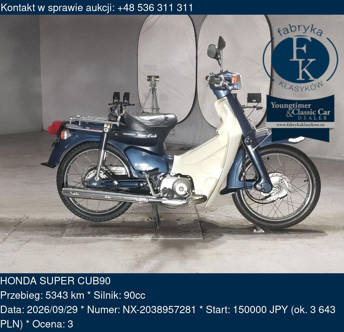 HONDA SUPER CUB90  - zdjęcie 2
