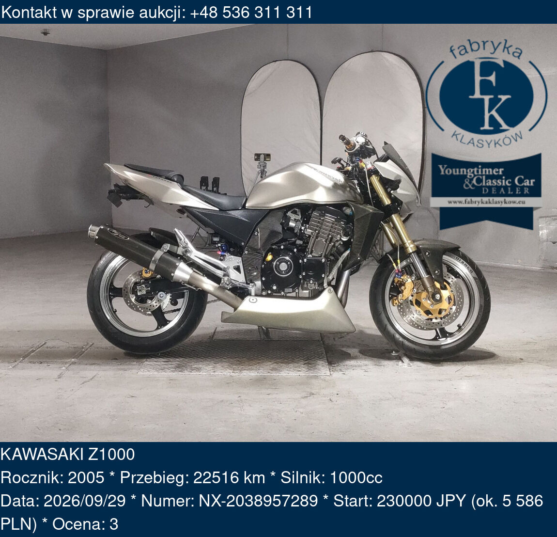 KAWASAKI Z1000 2005 - zdjęcie 2