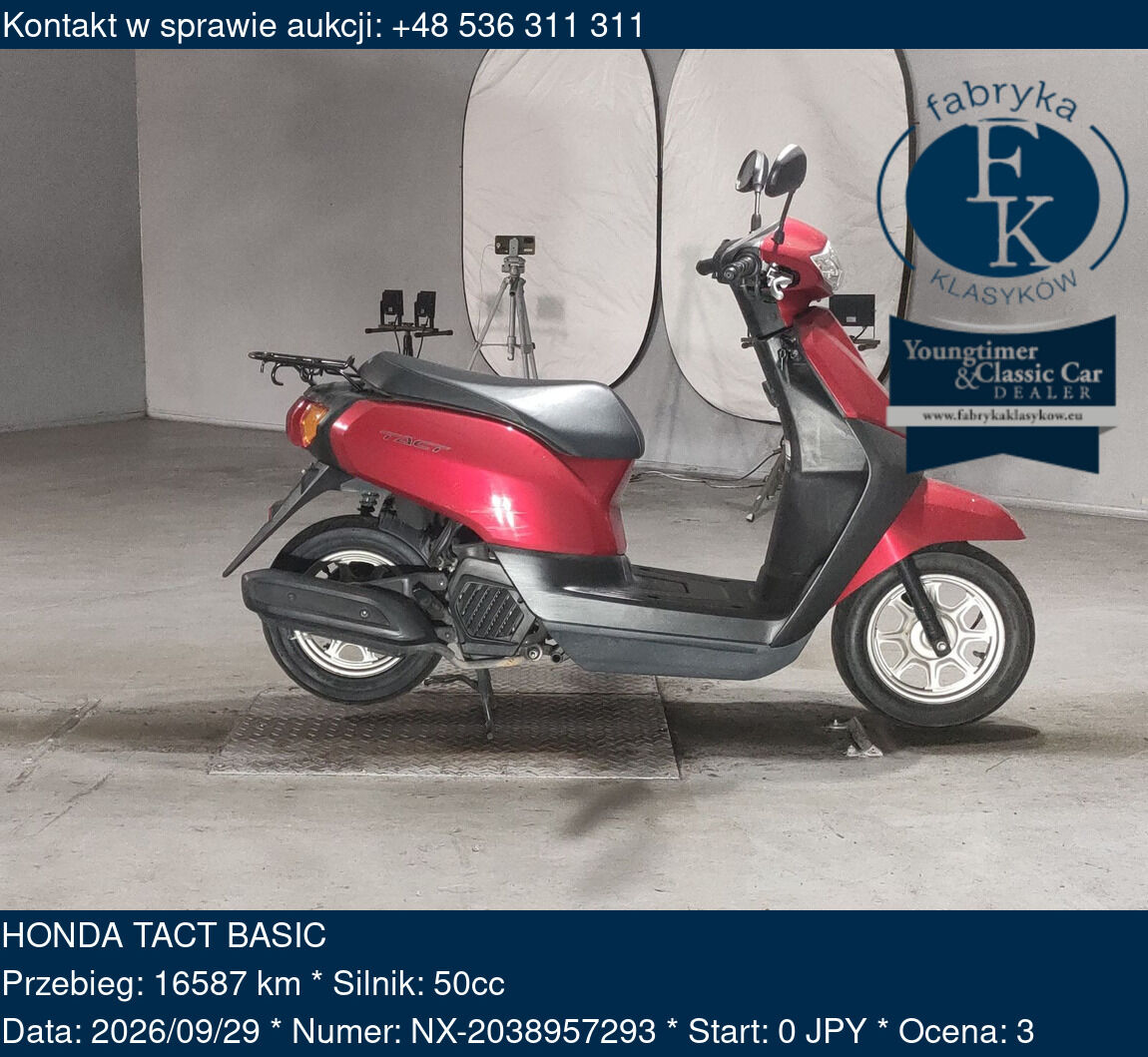 HONDA TACT BASIC - zdjęcie 2