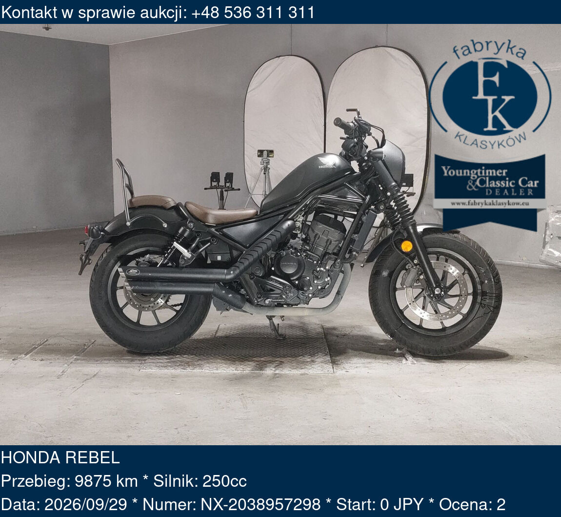 HONDA REBEL  - zdjęcie 2