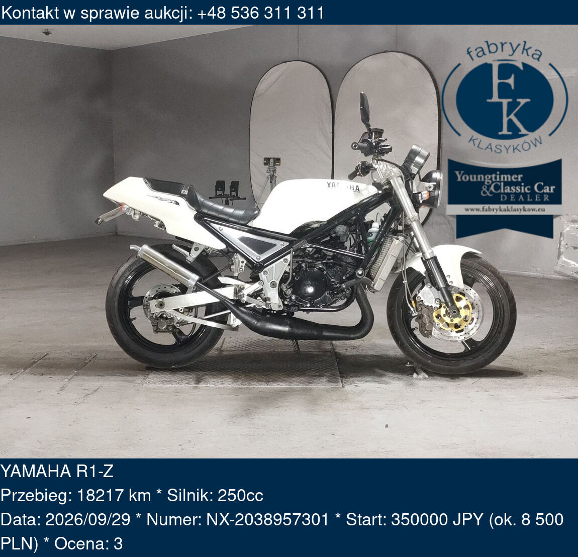 YAMAHA R1-Z  - zdjęcie 2