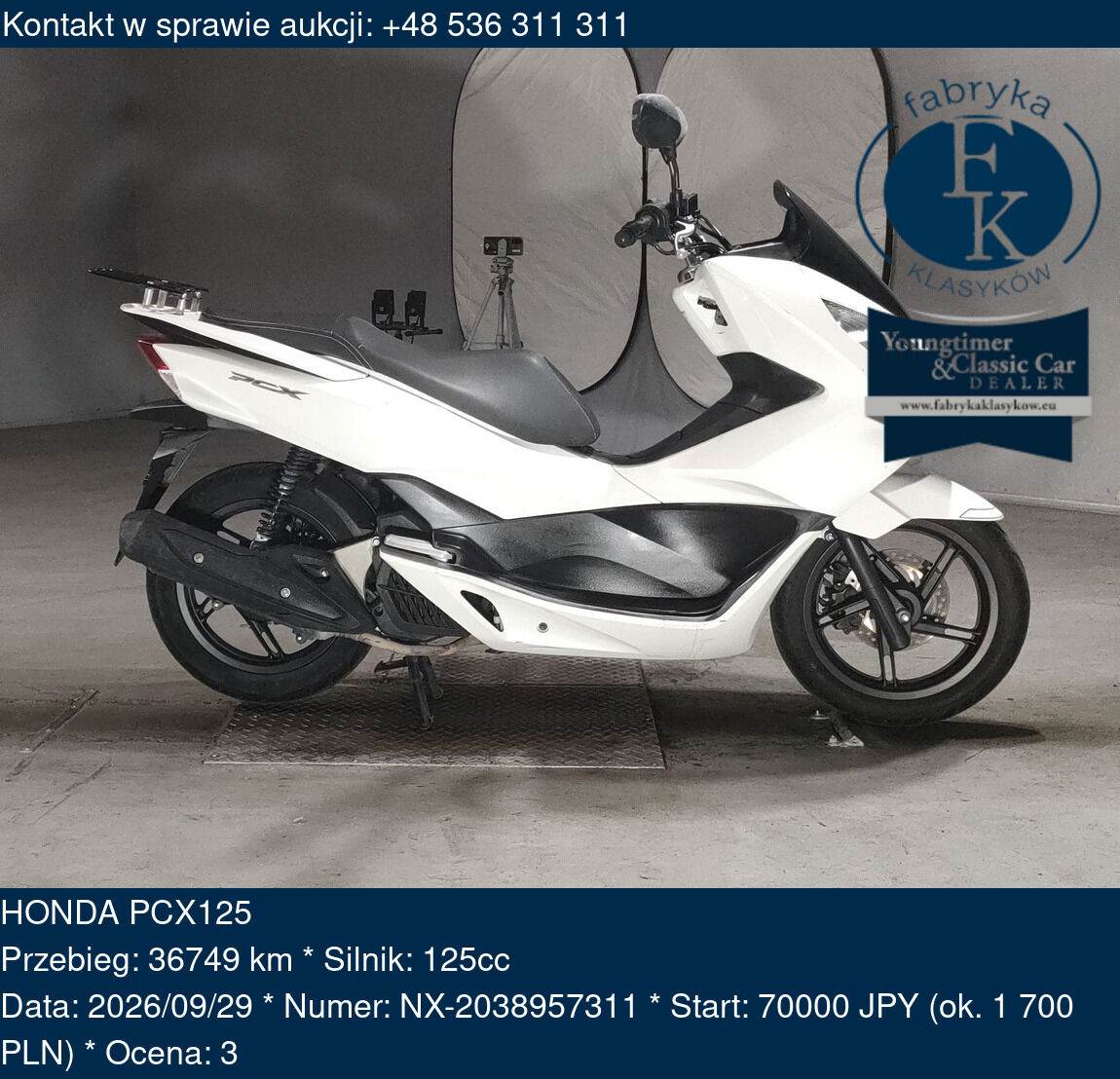 HONDA PCX125  - zdjęcie 2