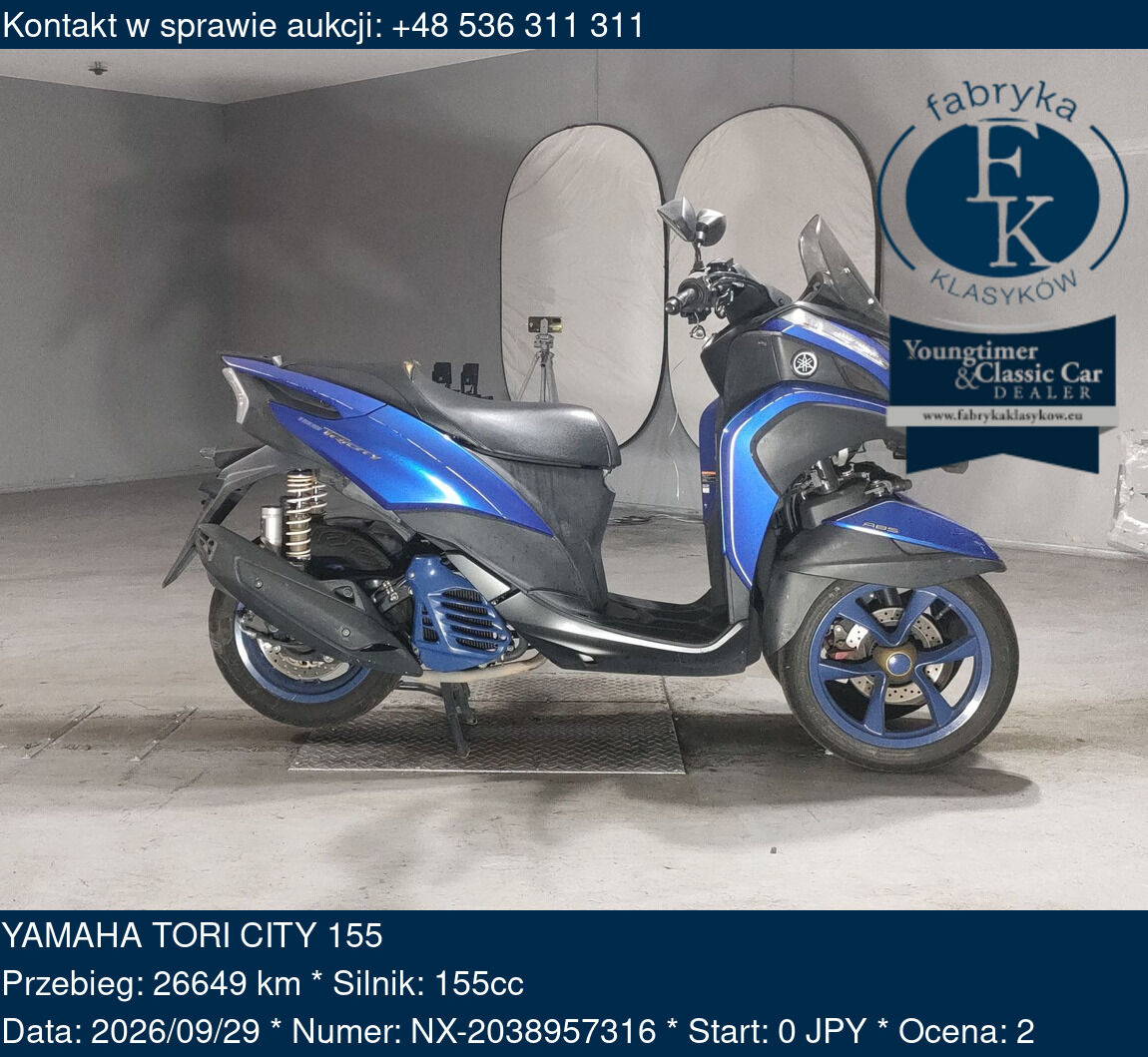 YAMAHA TORI CITY 155  - zdjęcie 2