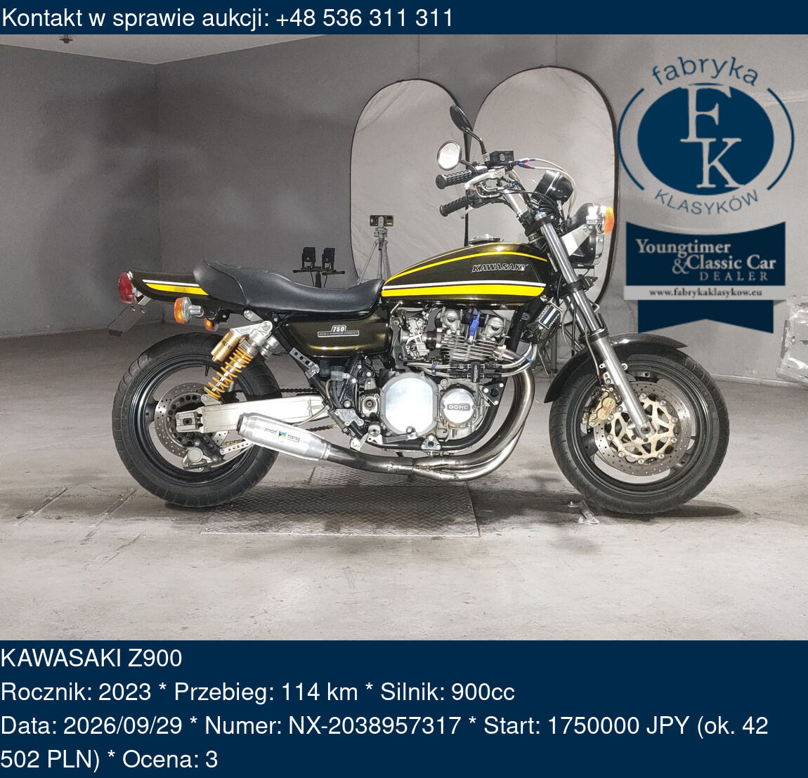 KAWASAKI Z900 2023 - zdjęcie 2