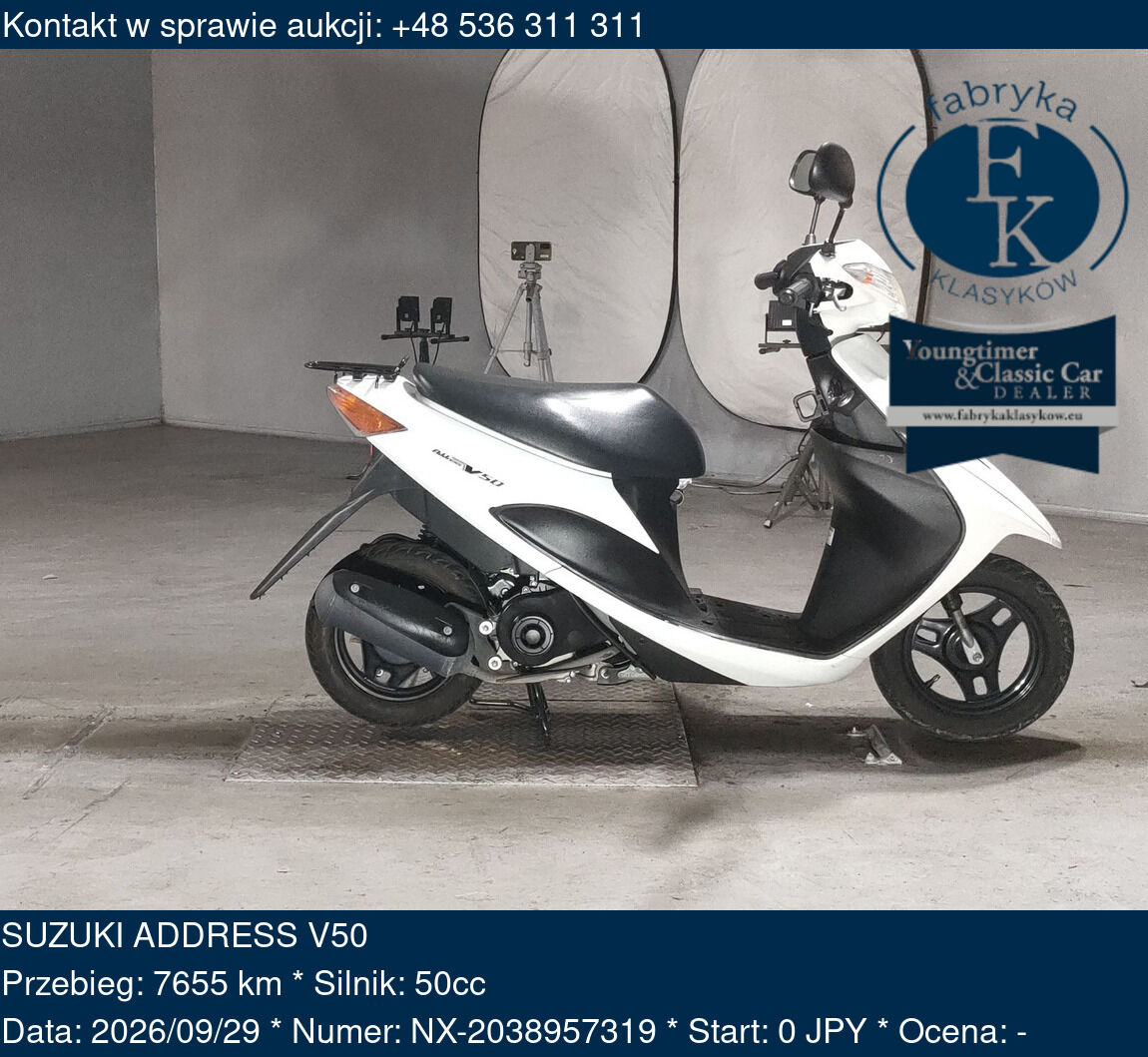 SUZUKI ADDRESS V50 - zdjęcie 2