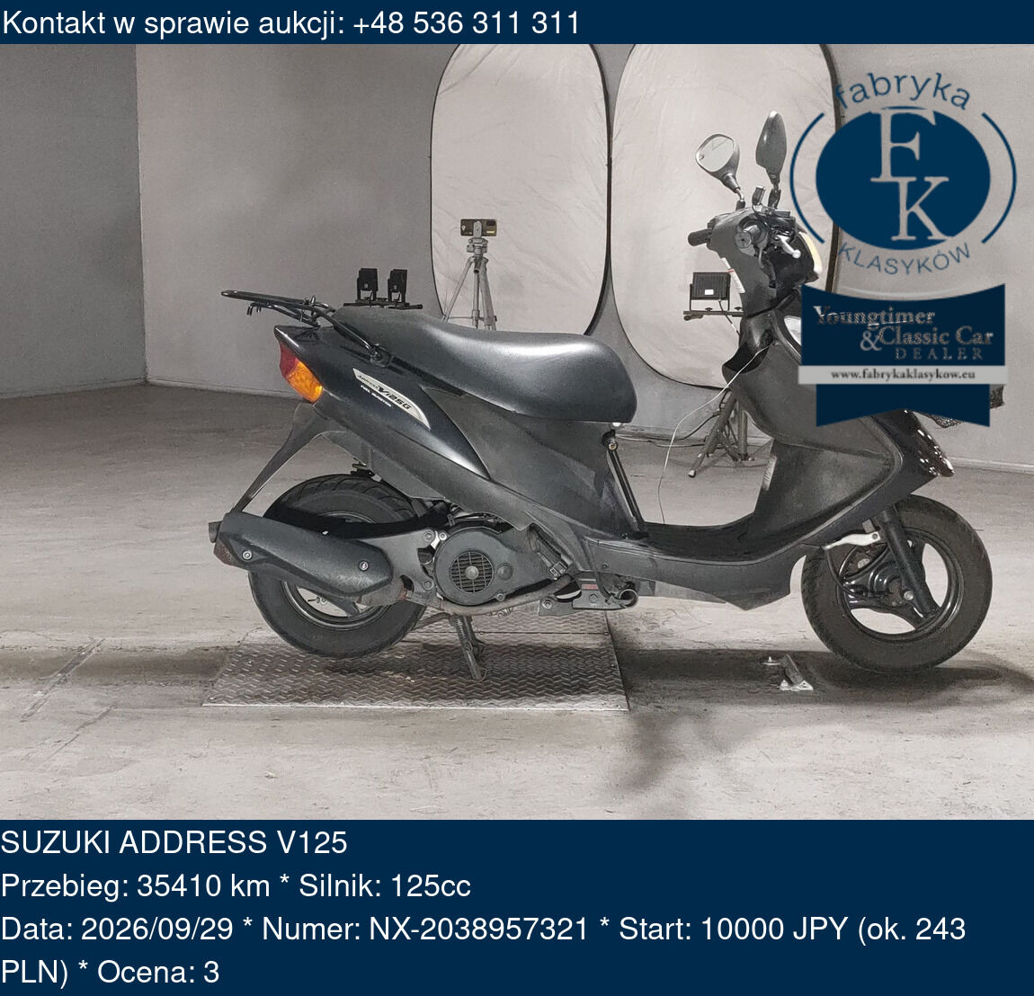 SUZUKI ADDRESS V125  - zdjęcie 2