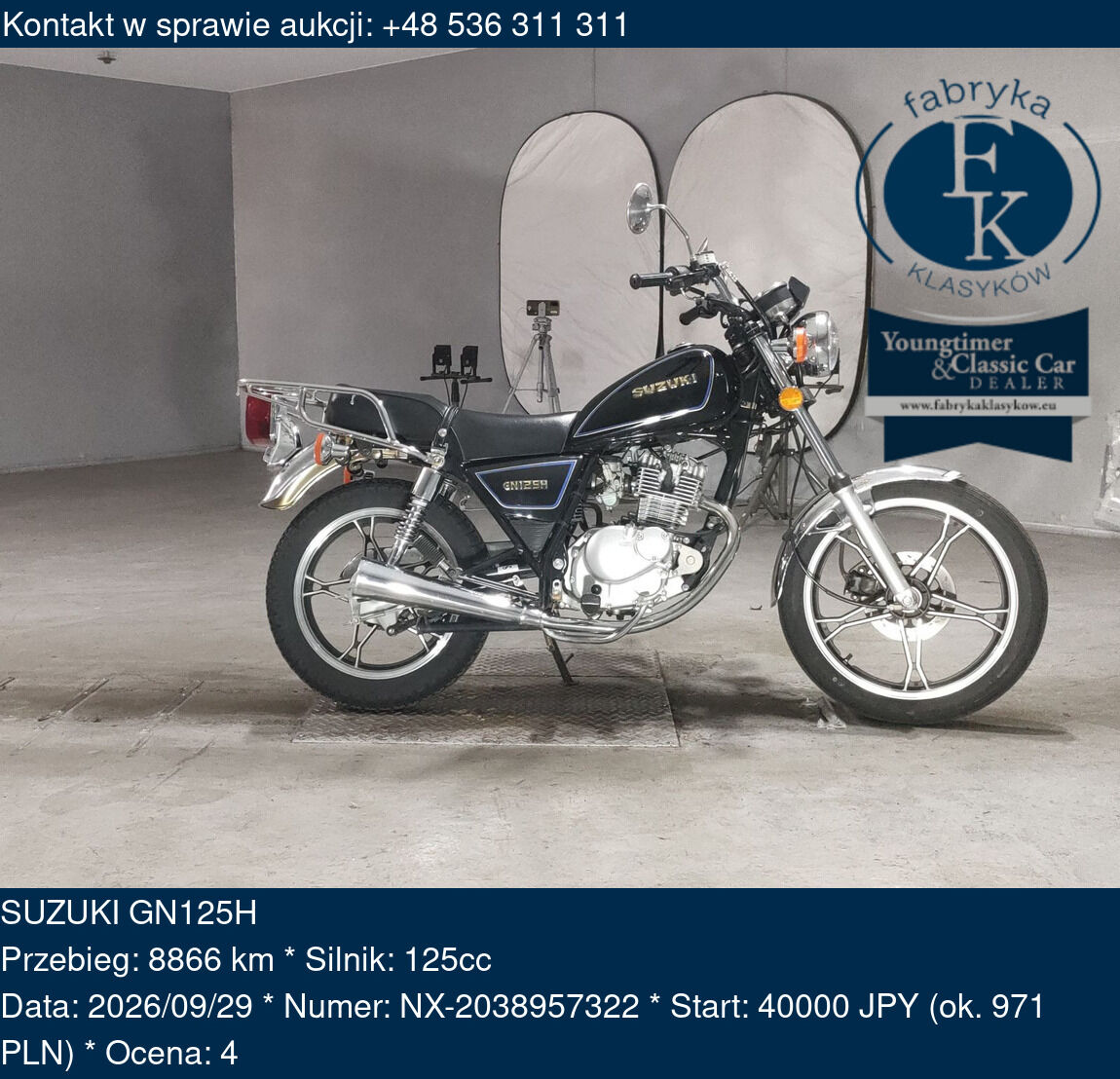 SUZUKI GN125H  - zdjęcie 2