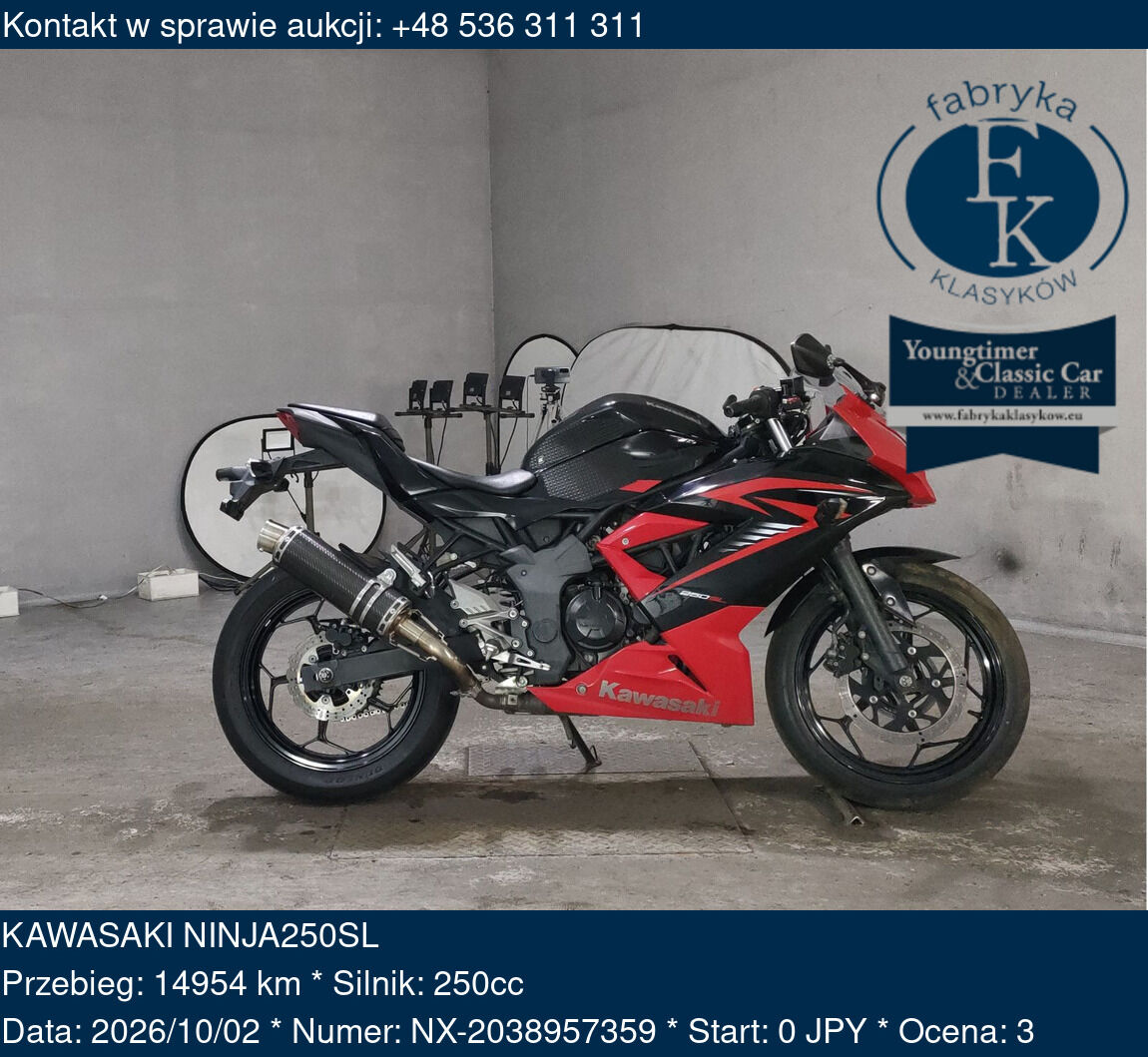 KAWASAKI NINJA250SL  - zdjęcie 2