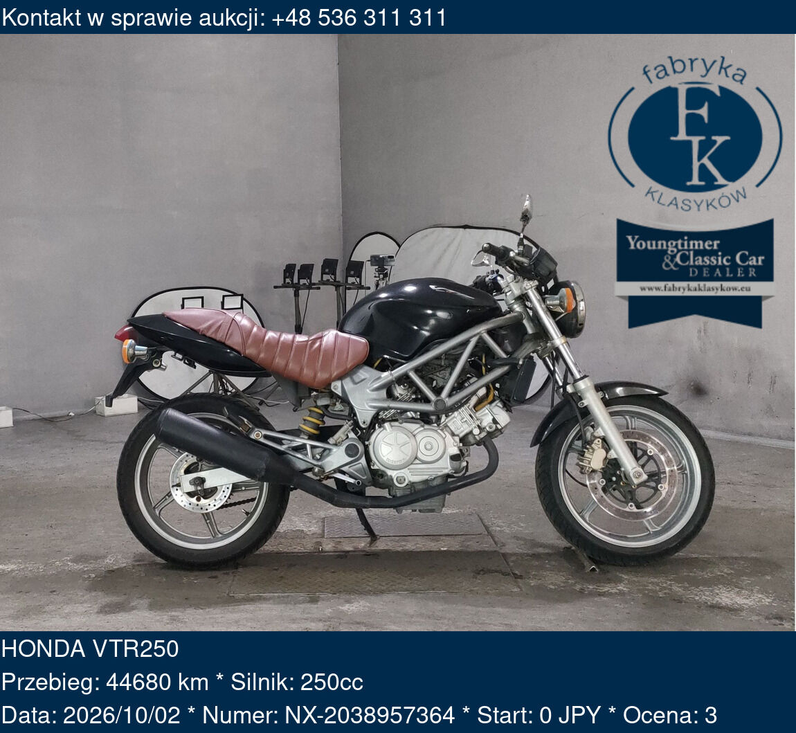 HONDA VTR250  - zdjęcie 2