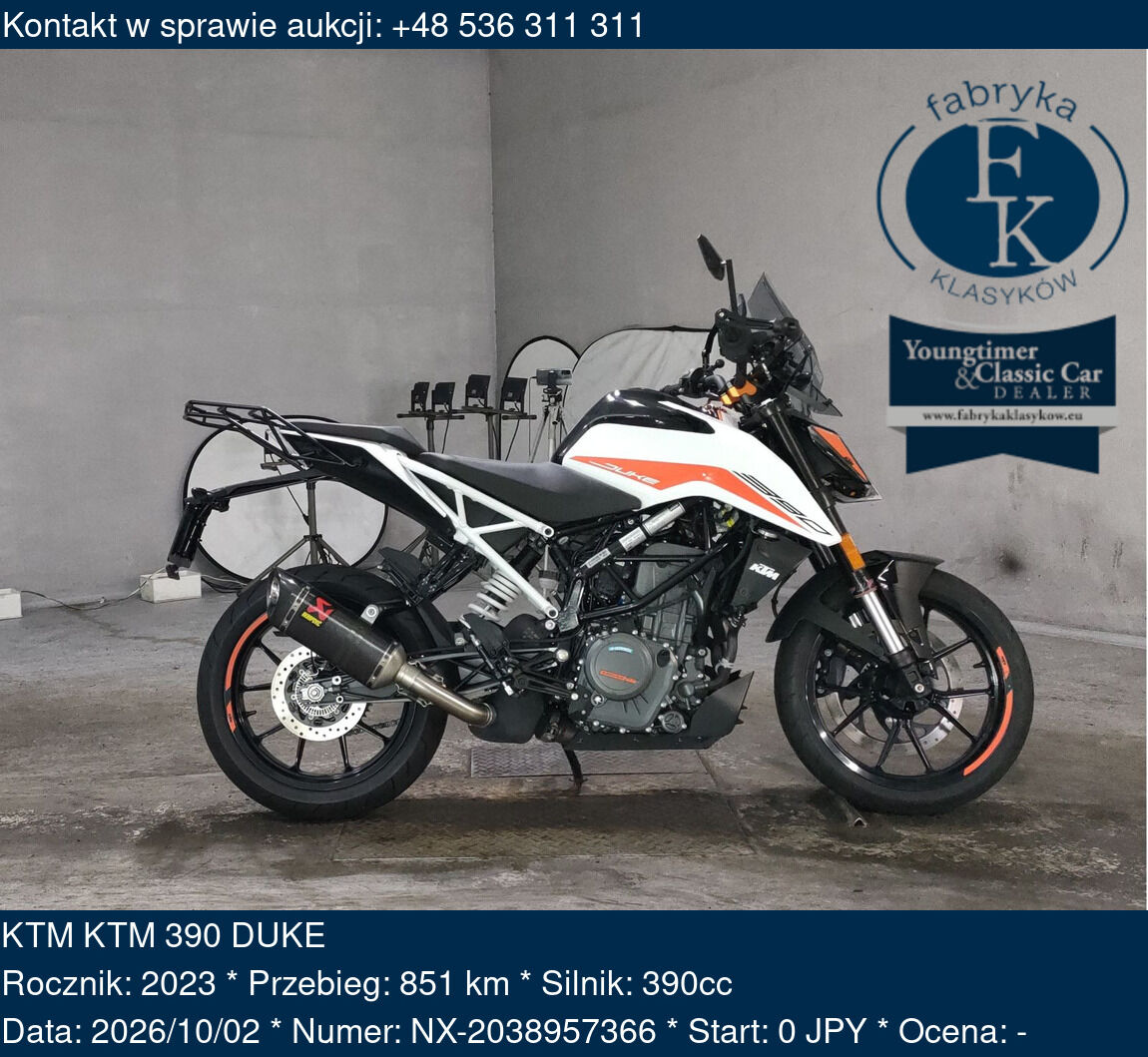 KTM KTM 390 DUKE 2023 - zdjęcie 2