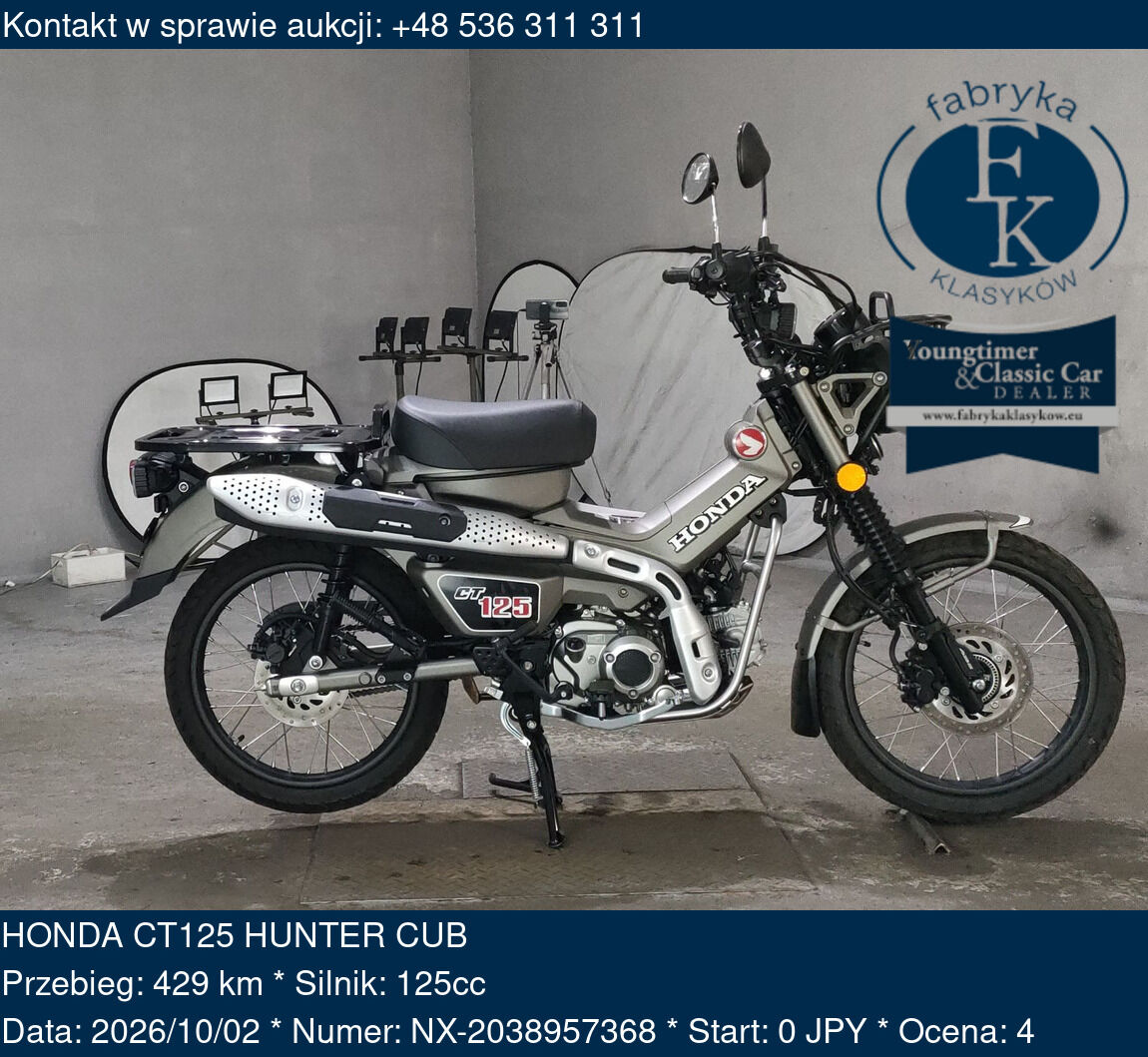 HONDA CT125 HUNTER CUB  - zdjęcie 2