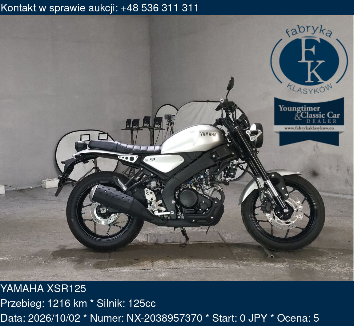 YAMAHA XSR125  - zdjęcie 2
