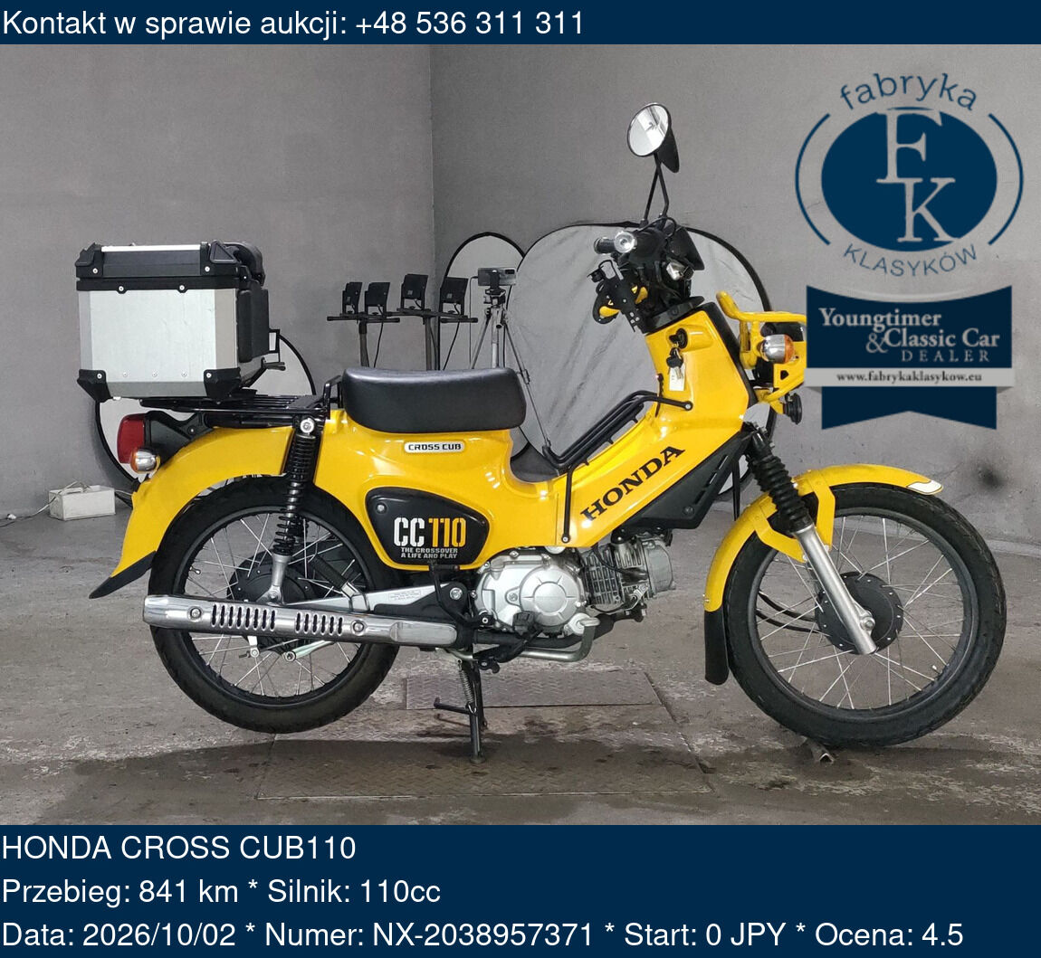 HONDA CROSS CUB110  - zdjęcie 2