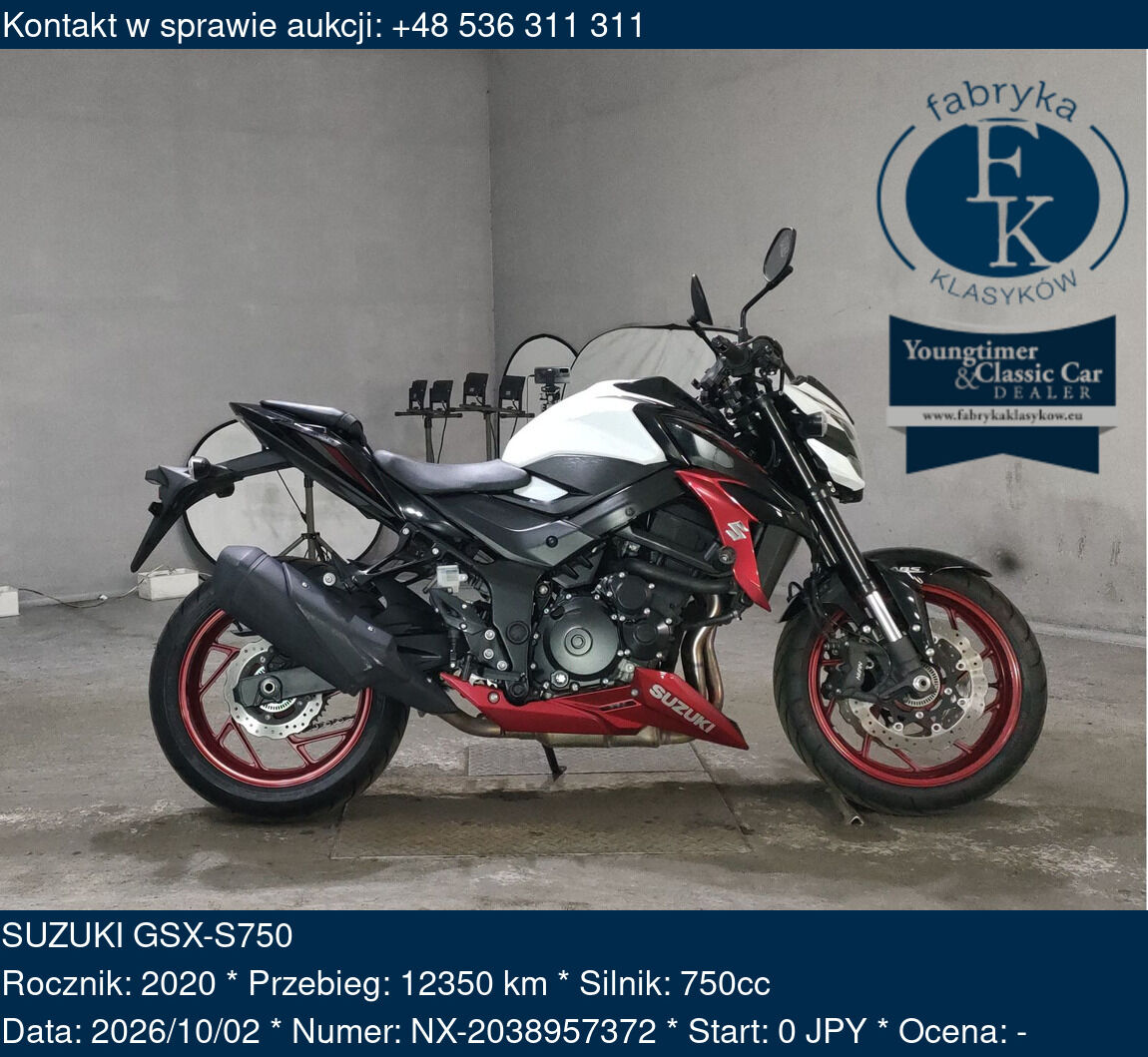 SUZUKI GSX-S750 2020 - zdjęcie 2