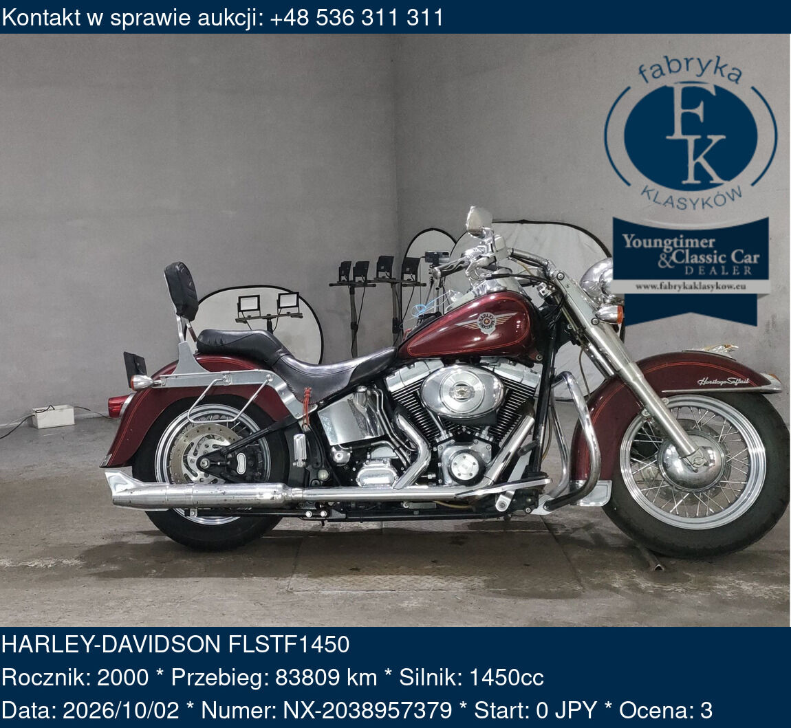 HARLEY-DAVIDSON FLSTF1450 2000 - zdjęcie 2