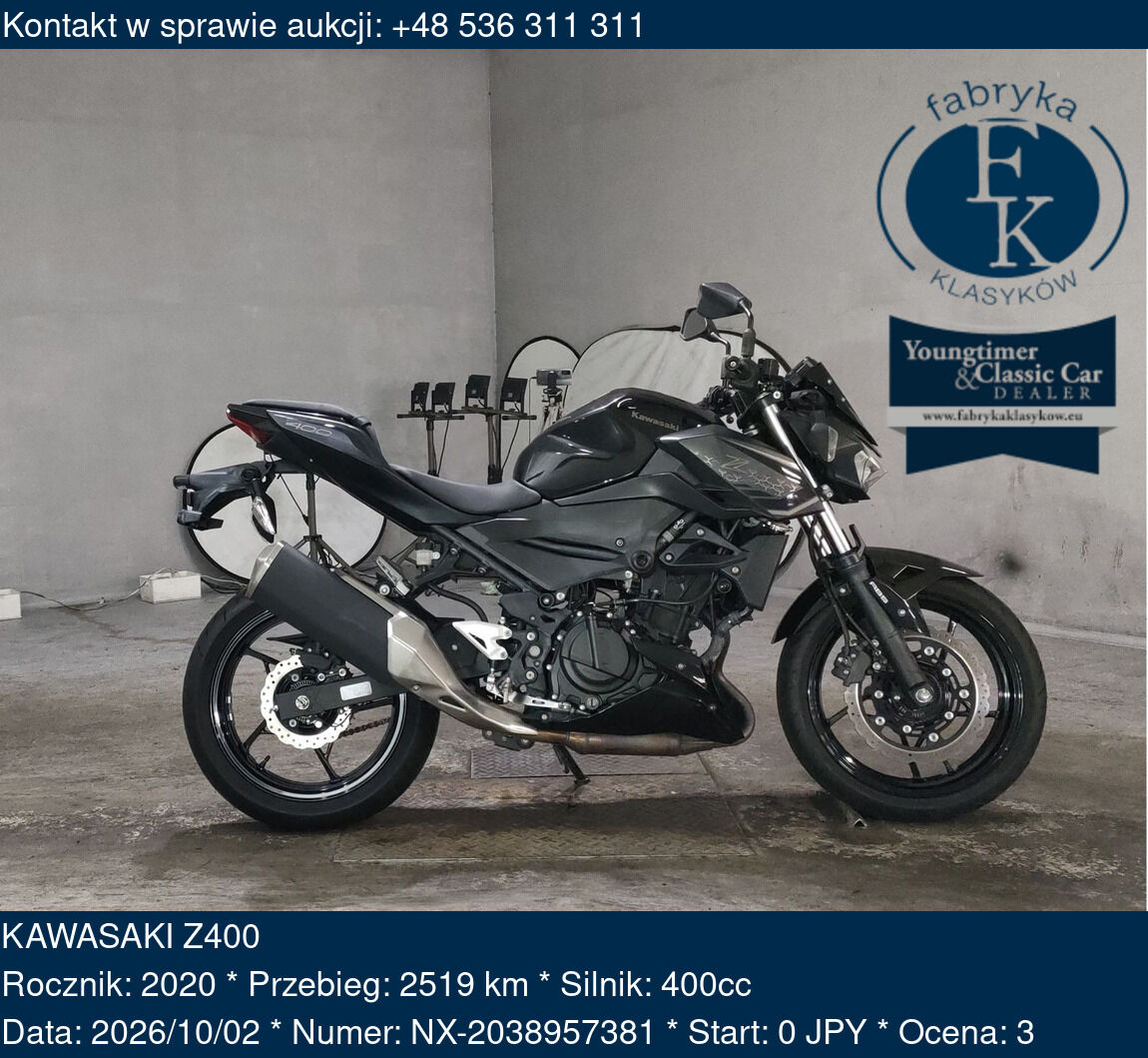 KAWASAKI Z400 2020 - zdjęcie 2