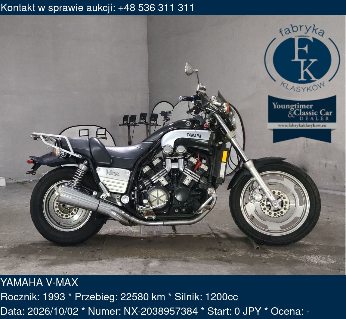 YAMAHA V-MAX 1993 - zdjęcie 2