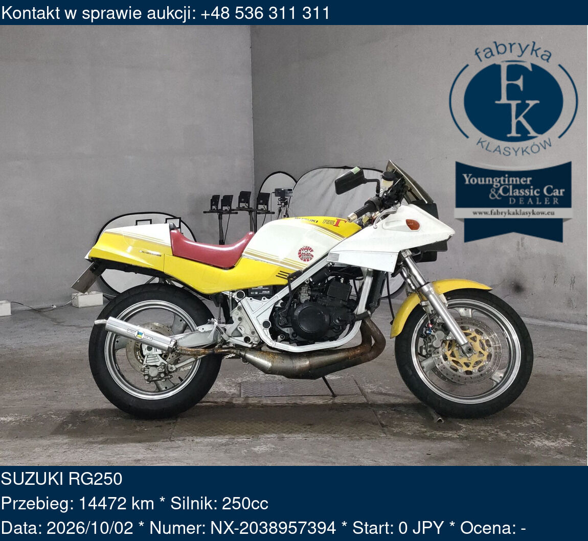 SUZUKI RG250  - zdjęcie 2